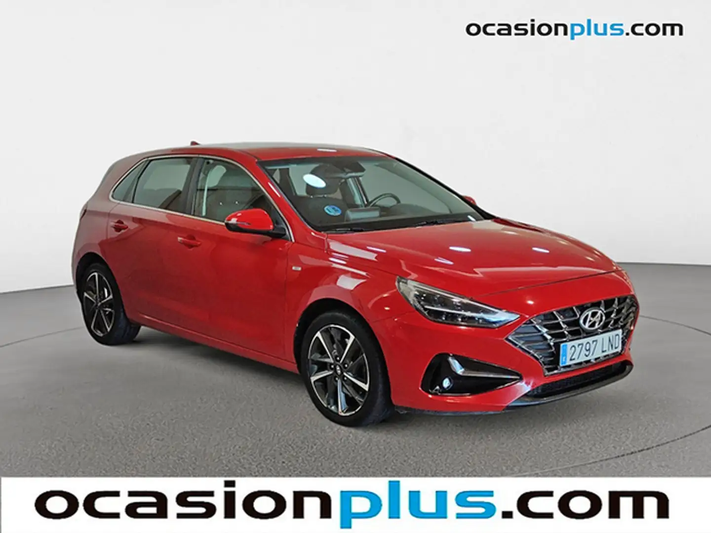 Hyundai i30 1.0 TGDI Tecno 48V 120 Rojo - 2