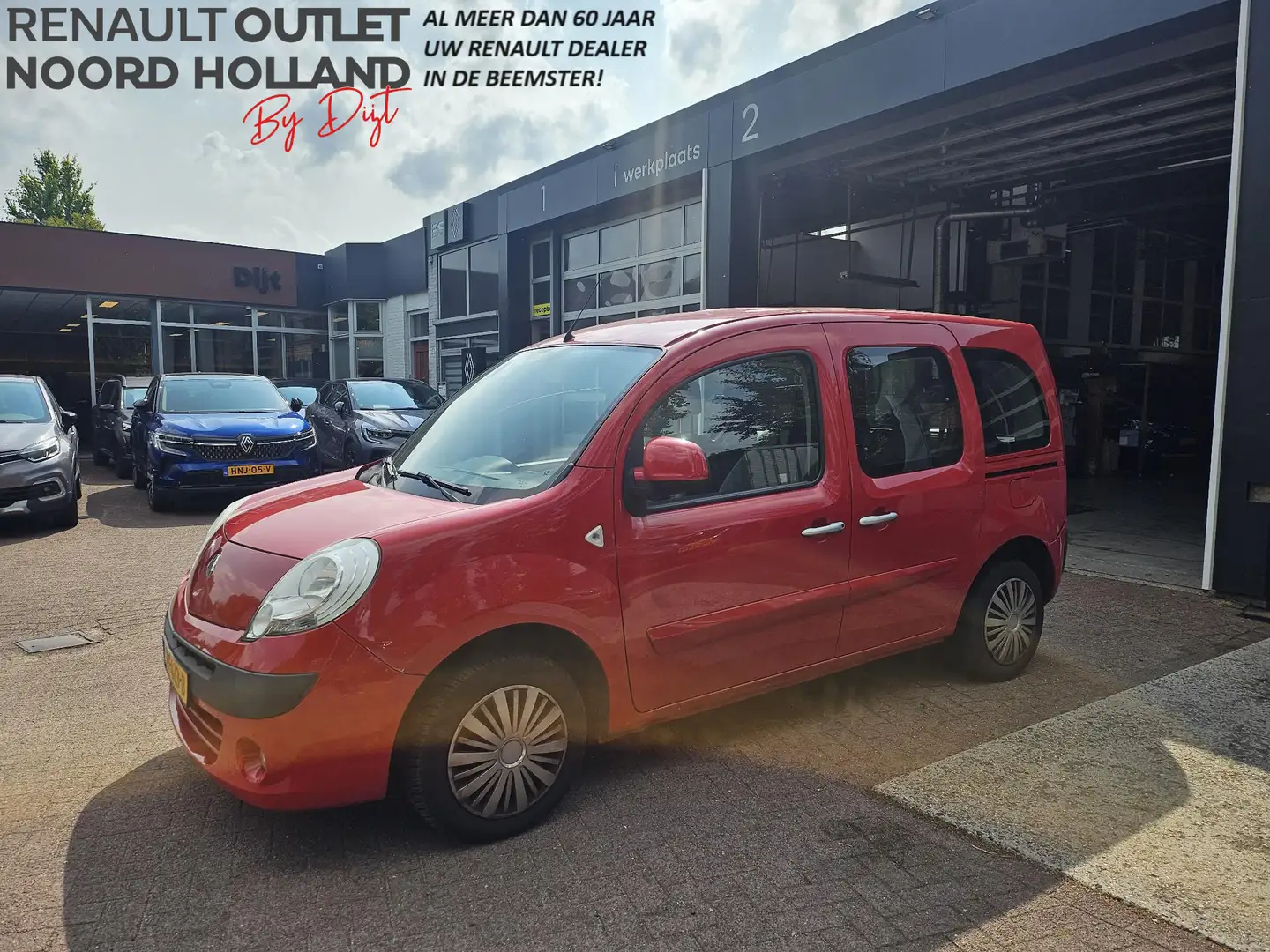 Renault Kangoo Family 1.6-16V Expression Rojo - 1