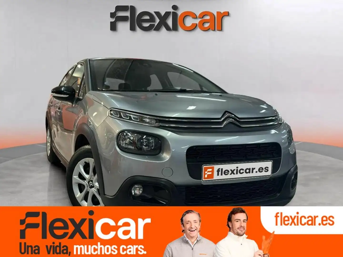 Citroen C3 PureTech 60KW (82CV) FEEL Gris - 1