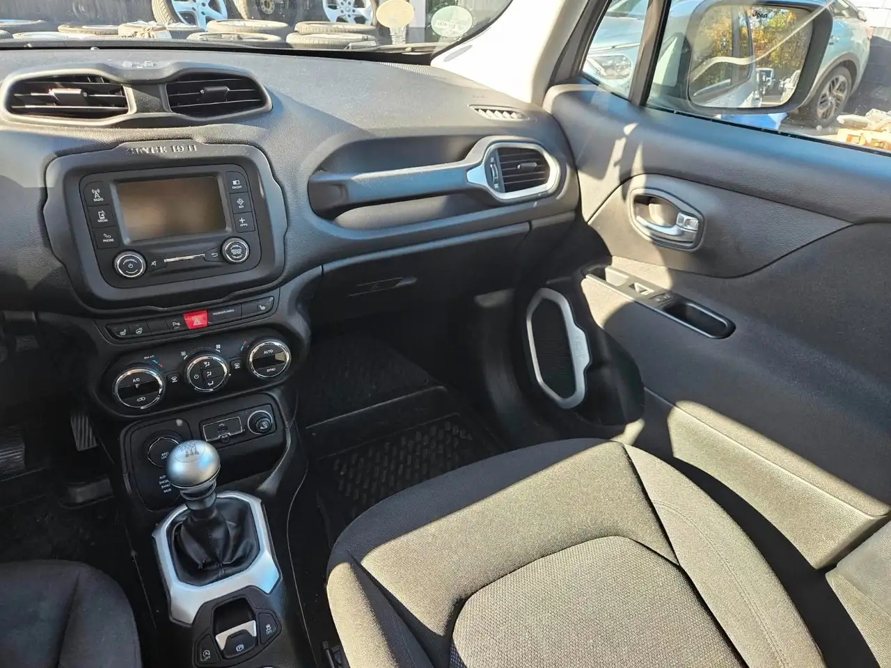 JEEP RENEGADE LONGITUDE 4WD - 140 ch - 120 699KMS - VOLANT EN CUIR