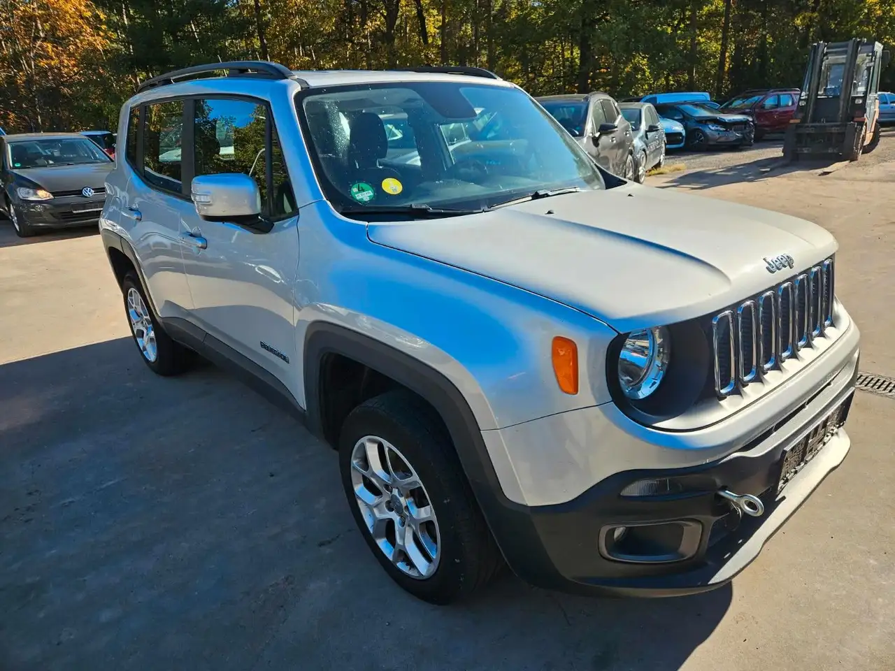 JEEP RENEGADE LONGITUDE 4WD - 140 ch - 120 699KMS - VOLANT EN CUIR