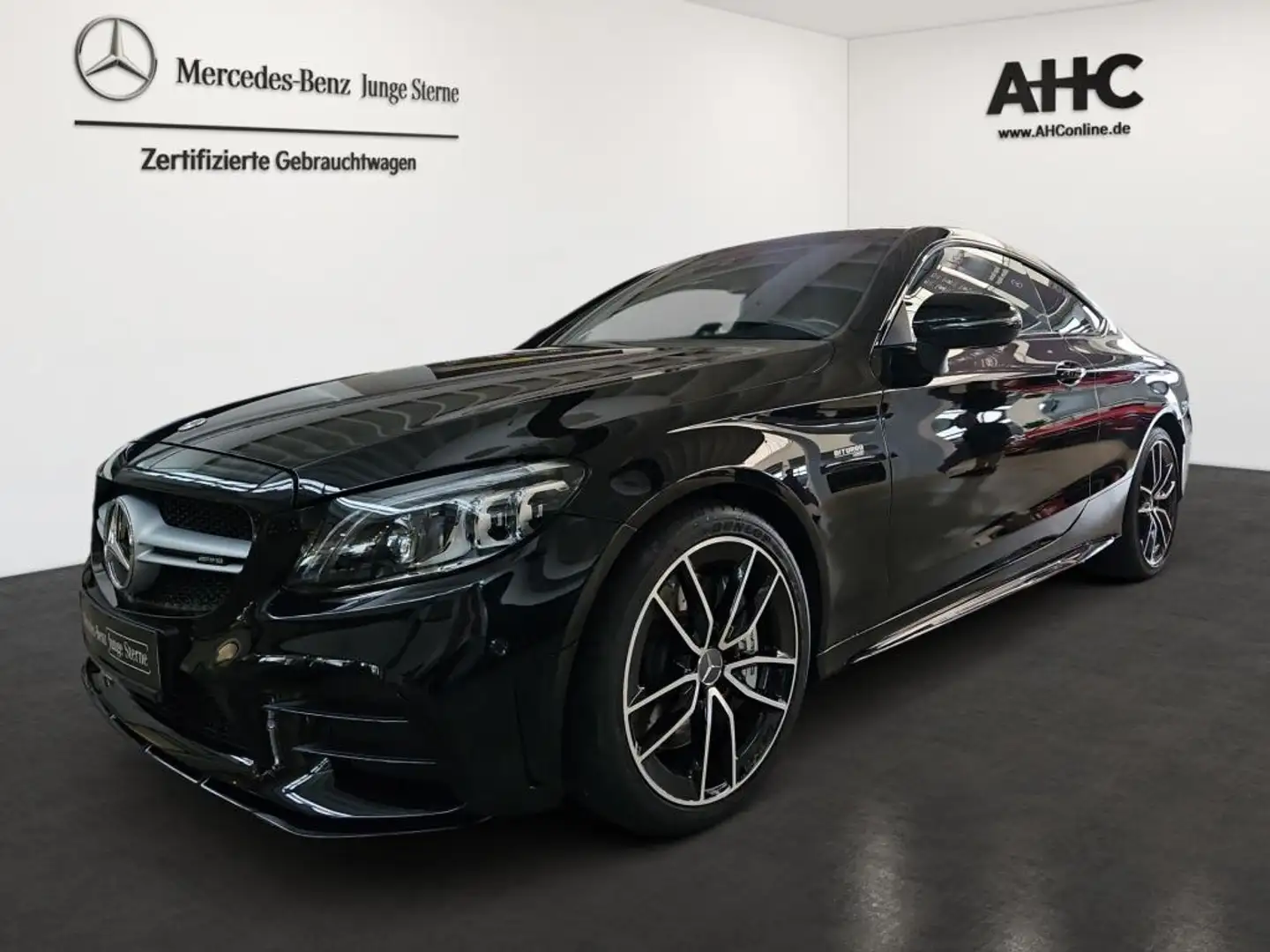 Mercedes-Benz C 43 AMG 4M Coupé AHK Pano Totwi. LED SHZ Burm. Schwarz - 1
