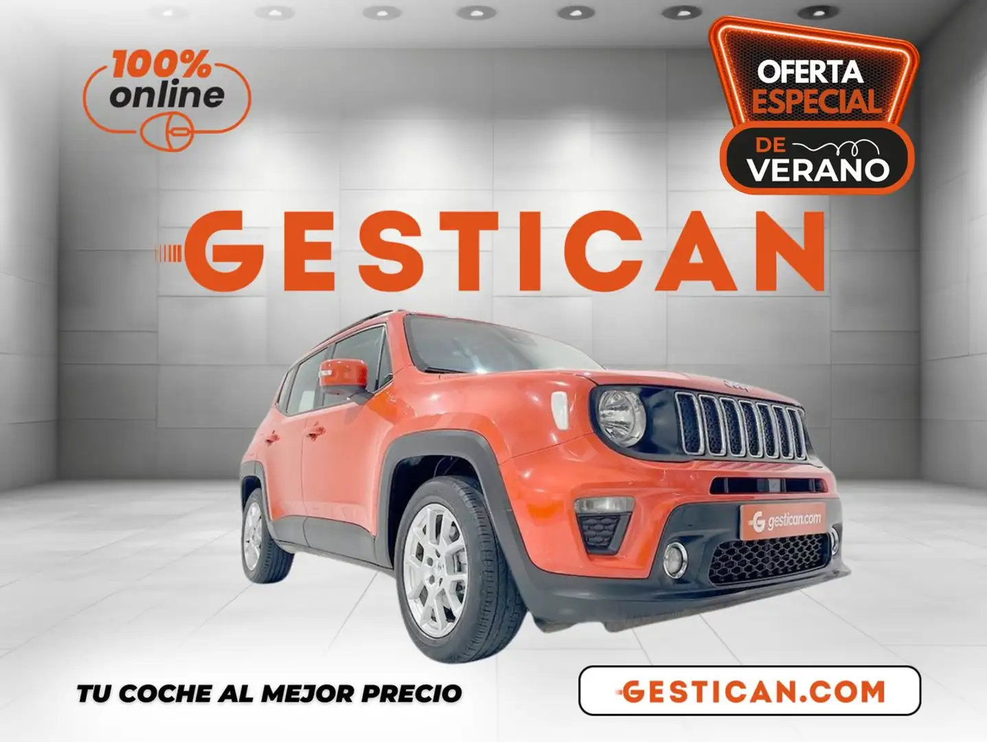 Jeep Renegade 1.3 Longitude 4x2 DDCT Naranja - 1