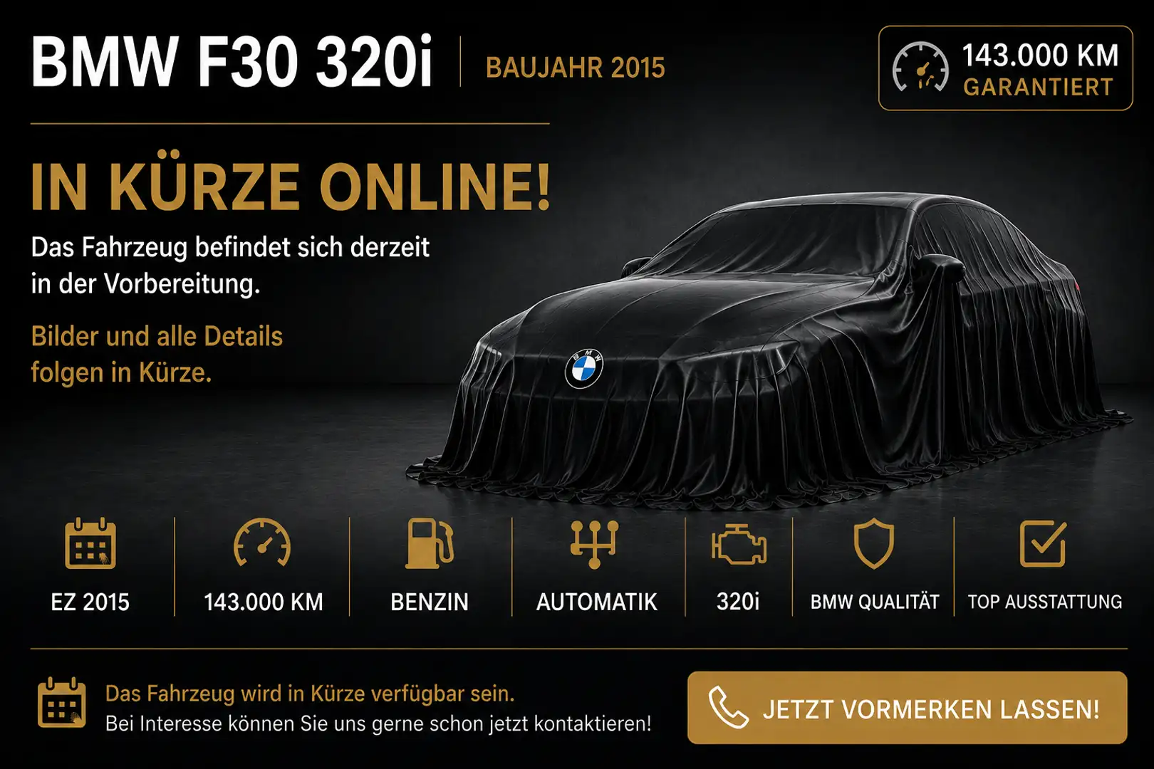 BMW 320 d (F30) M Sport Aut. // Schiebedach // HUD // L Grau - 1