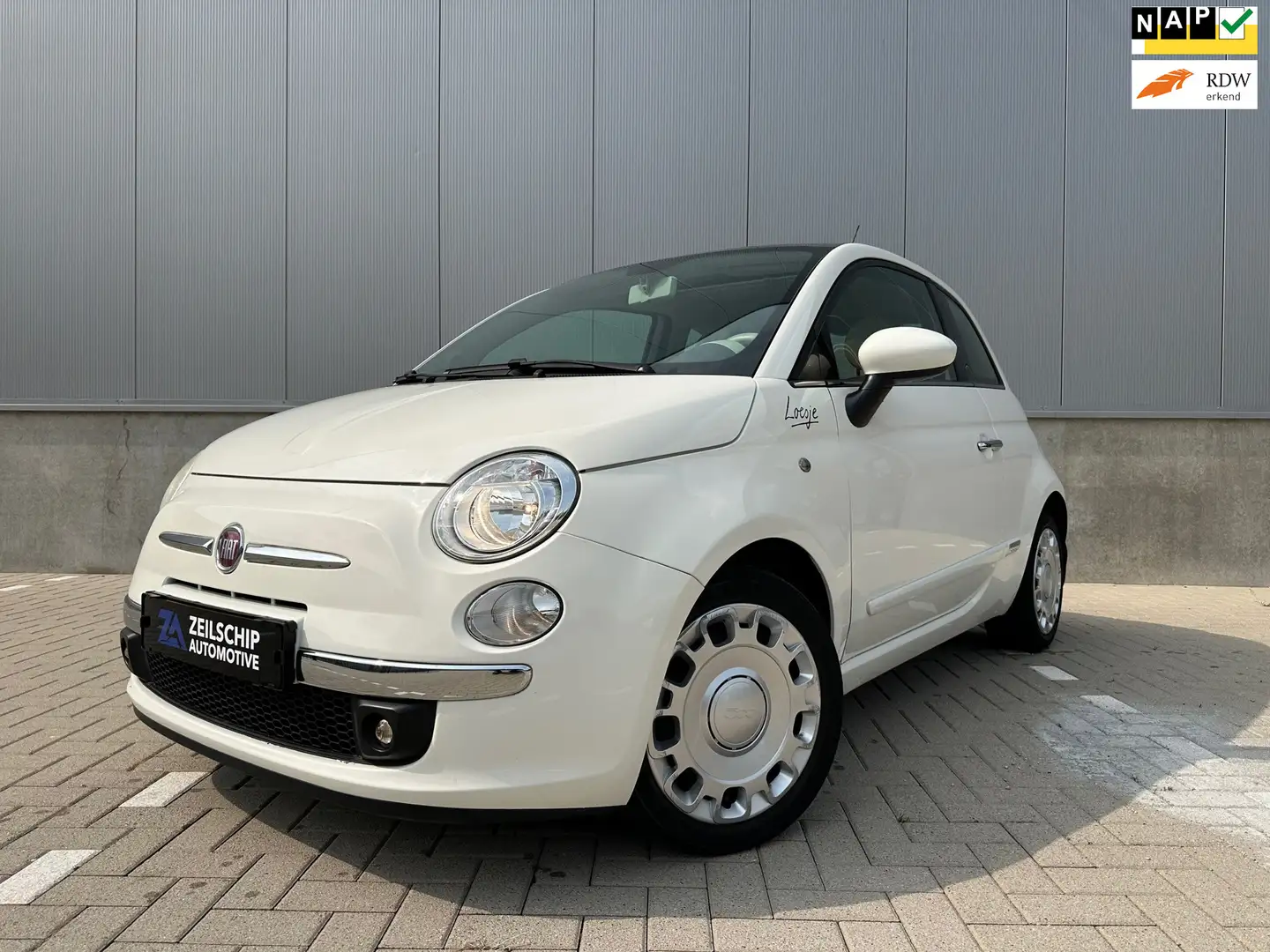 Fiat 500 1.2 Lounge|Automaat|Airco|NAP| Wit - 1