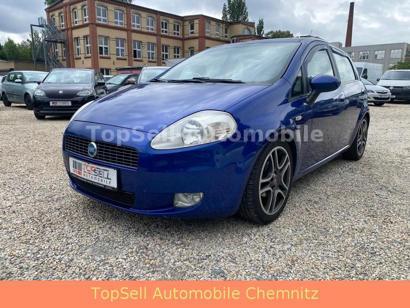 Fiat Punto 1.2 8V Active Klima Euro4 Alufelgen Blau - 1