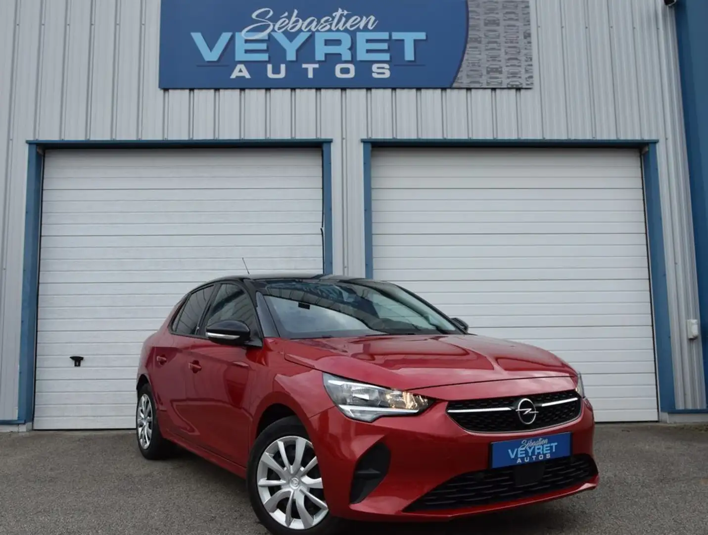 Opel Corsa E 136 EDITION 08.2021 42587 Kms Rouge - 1