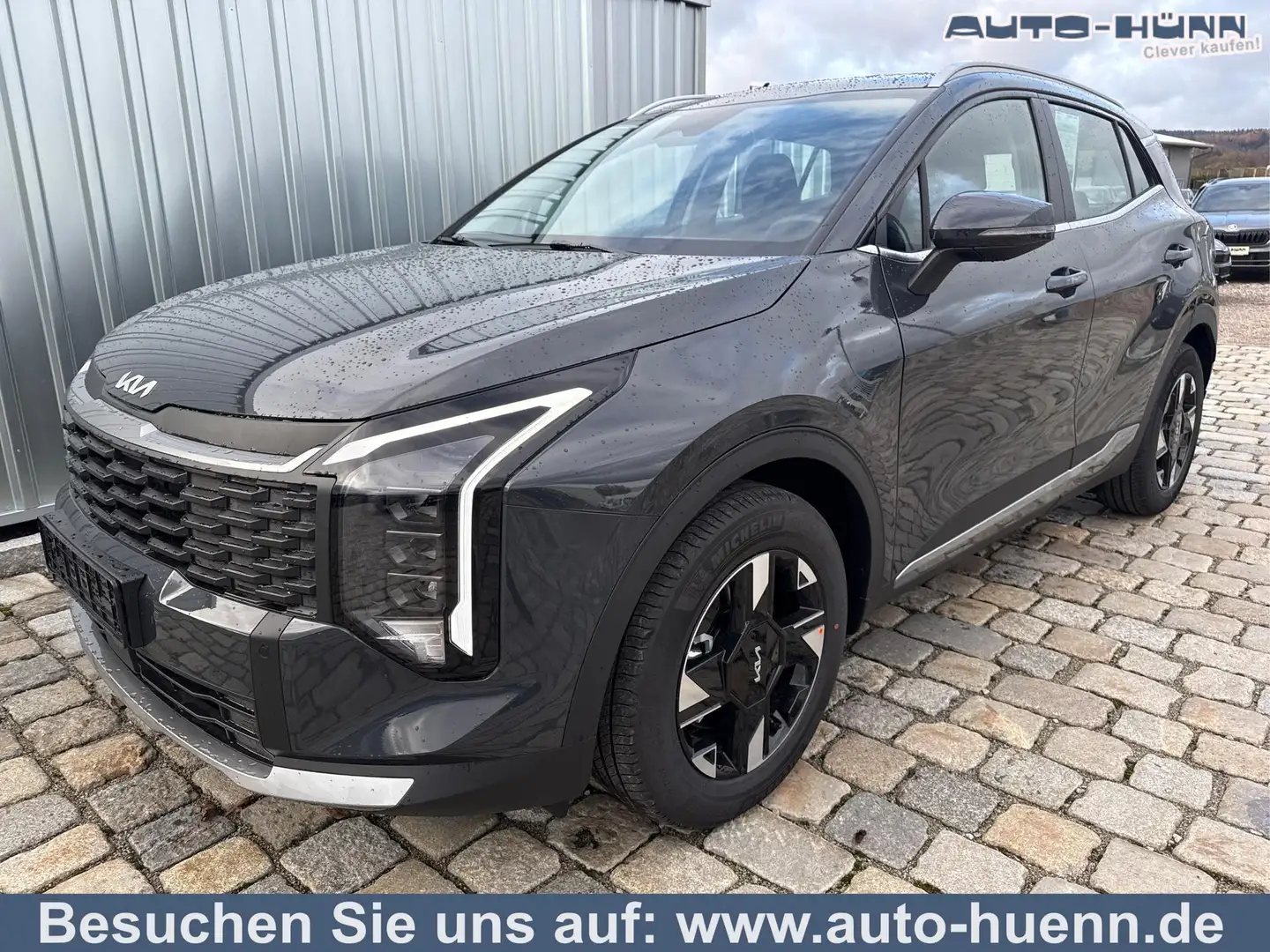 Kia Sportage Urban 1.6 T-GDI 150 PS 6 Gang-NEUES MODELL-Nav... Gris - 1