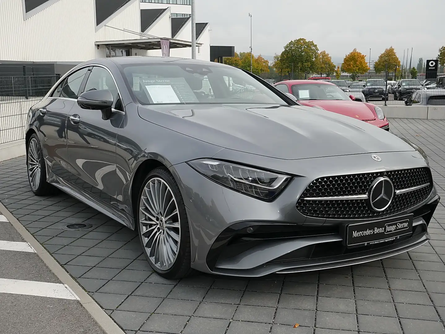 Mercedes-Benz CLS 400 d 4M AMG+DISTRONIC+HUD+AHK+SCHIEBEDACH++ Grau - 2