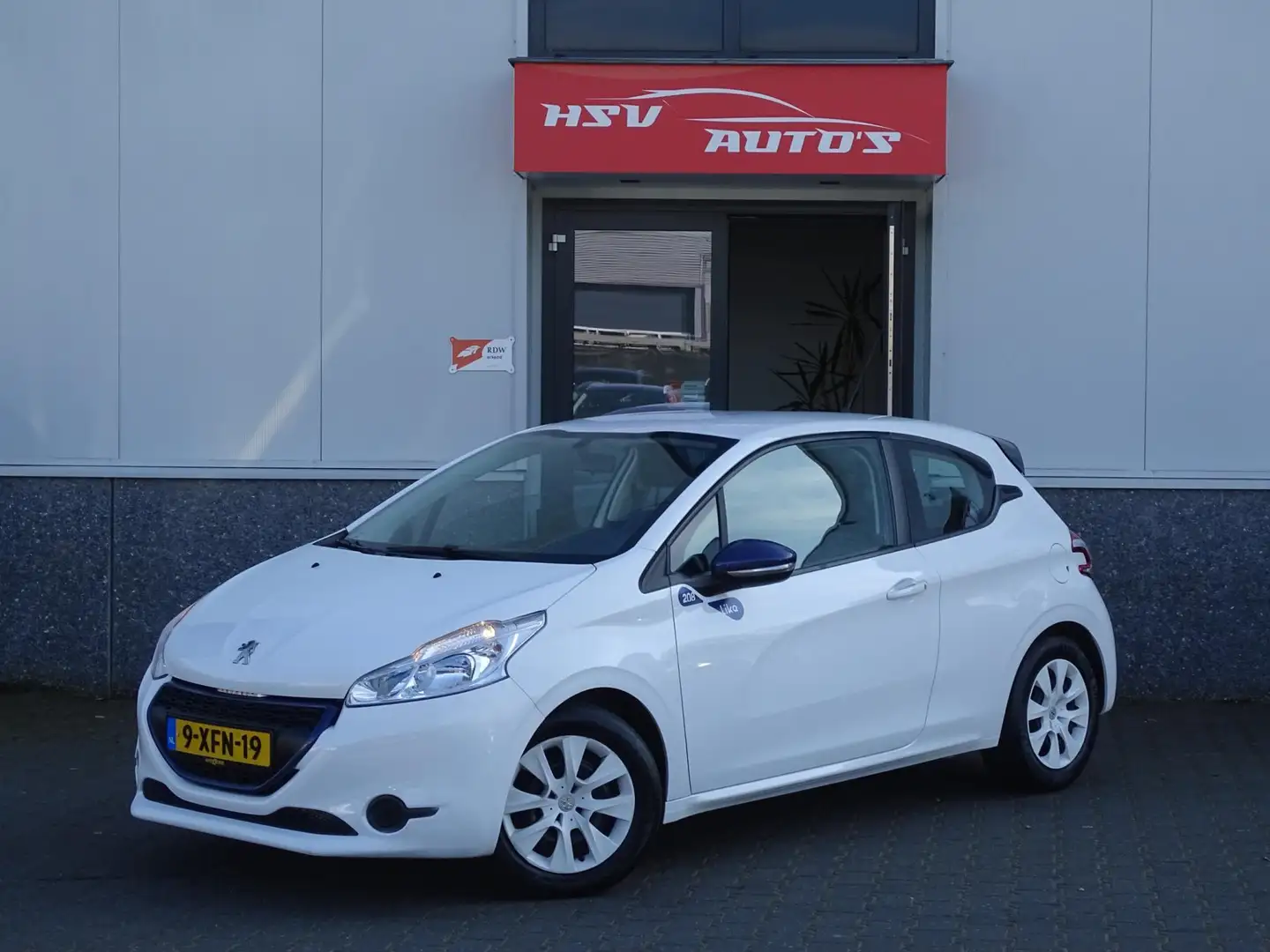 Peugeot 208 1.0 VTi LIKE airco org NL Weiß - 1
