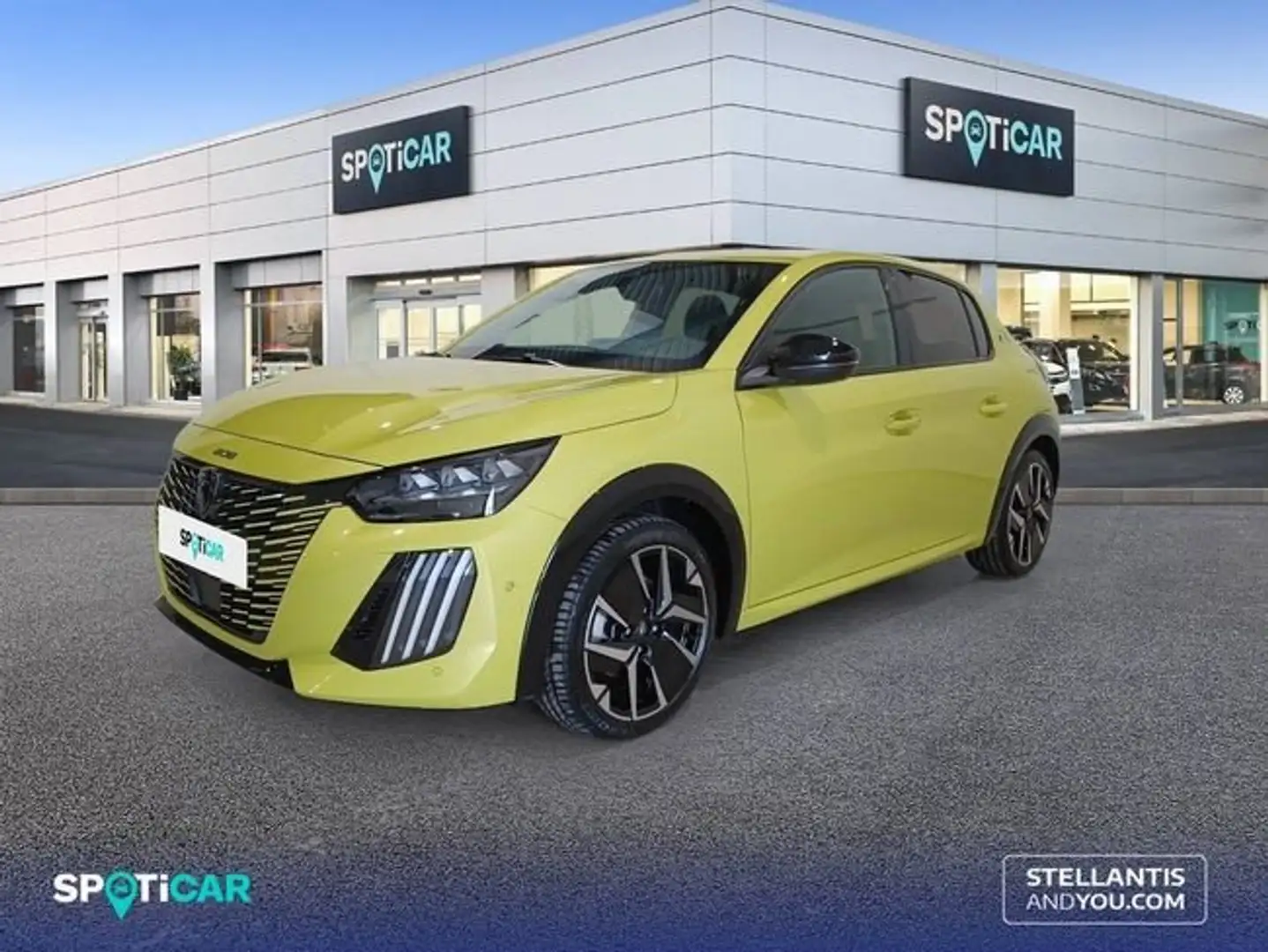 Peugeot 208 GT Eléctrico 156 Amarillo - 1