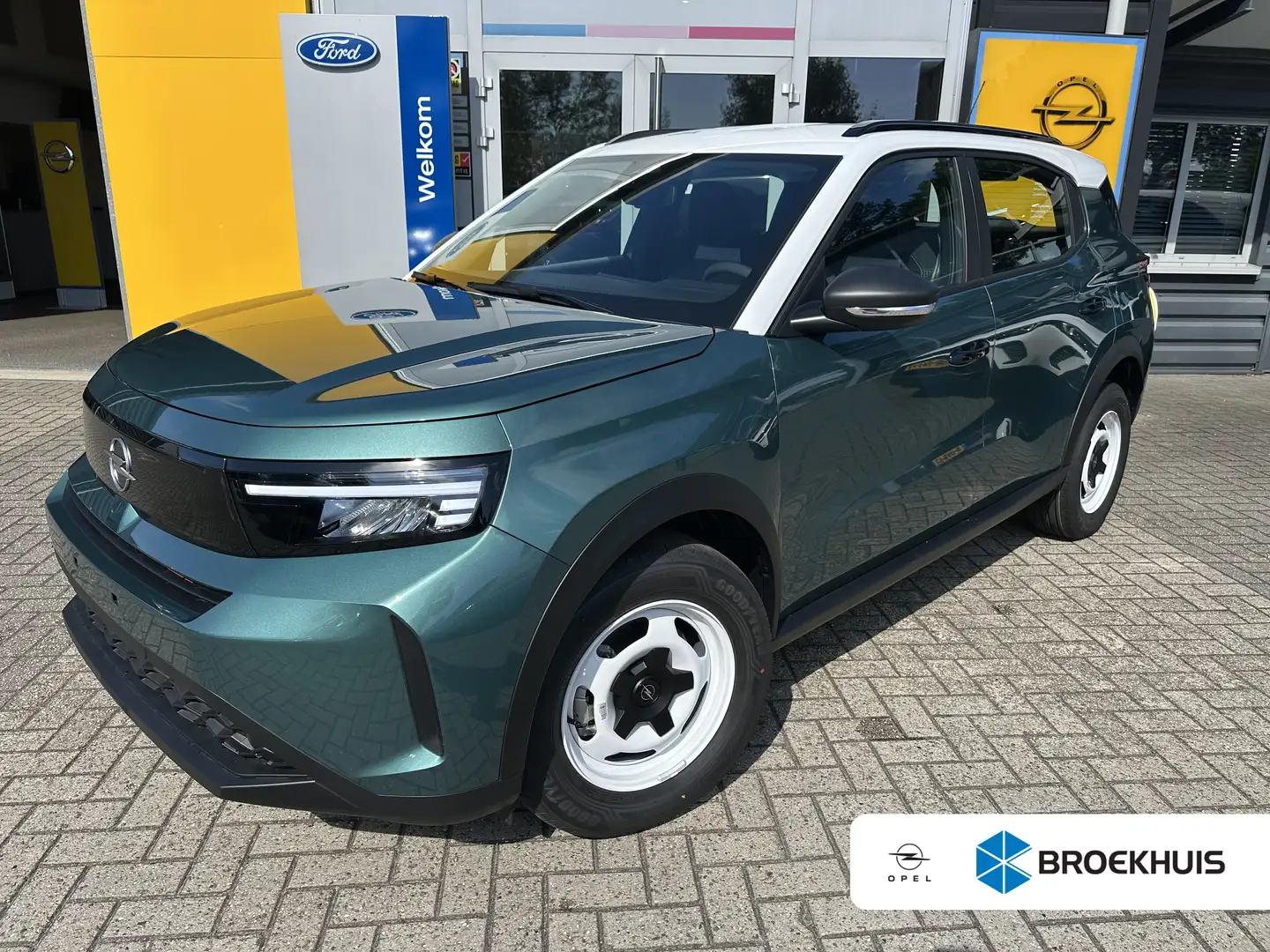 Opel Frontera Edition | NIEUW!| STOEL-. STUUR- EN VOORRUITVERWAR Groen - 1