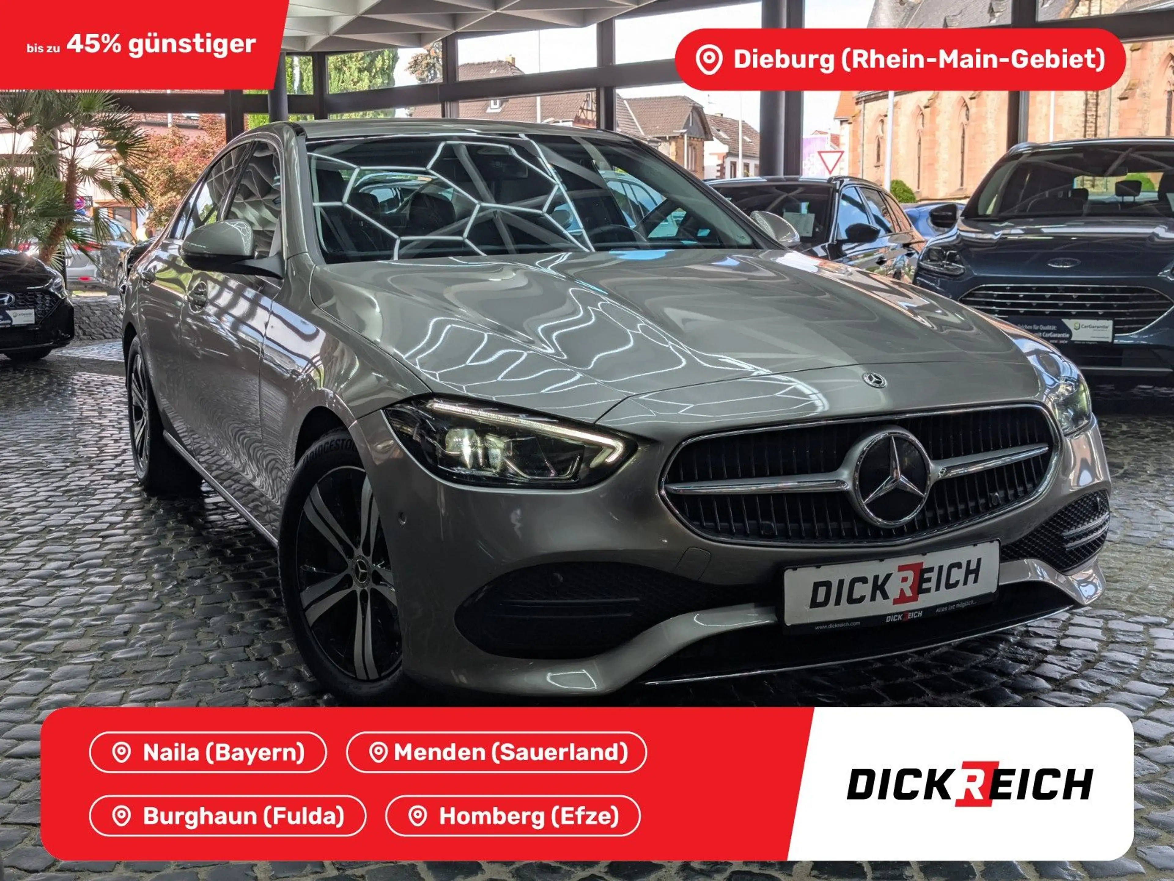 Mercedes-Benz C 200 d Avantgarde MBUX LED KAM BURMESTER LEDER