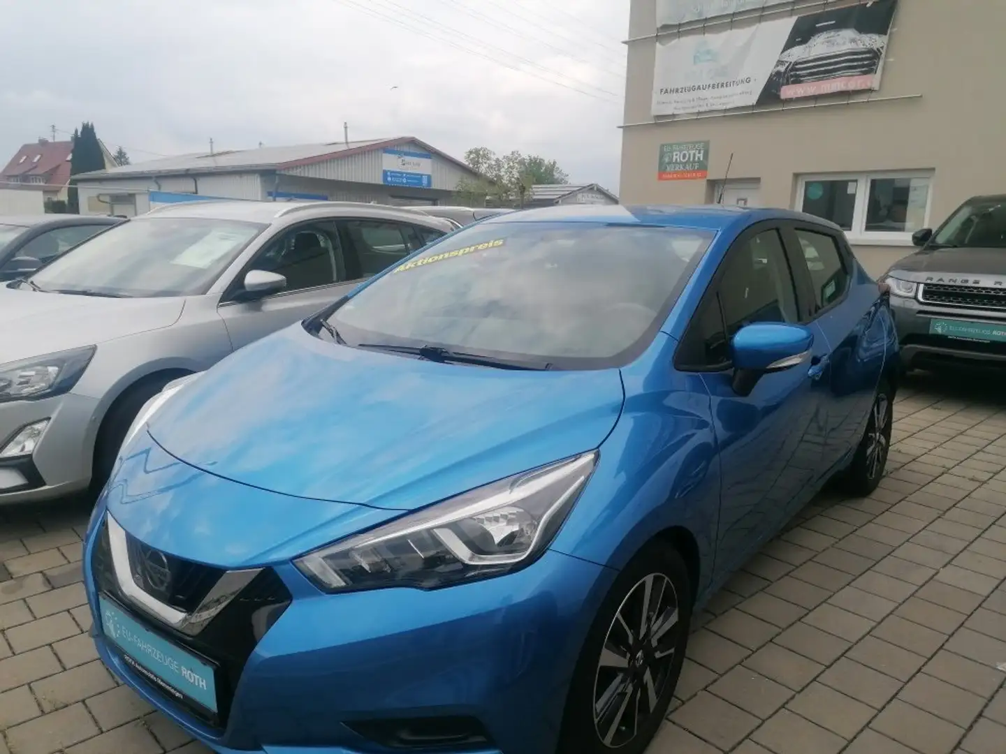 Nissan Micra Acenta Bleu - 1