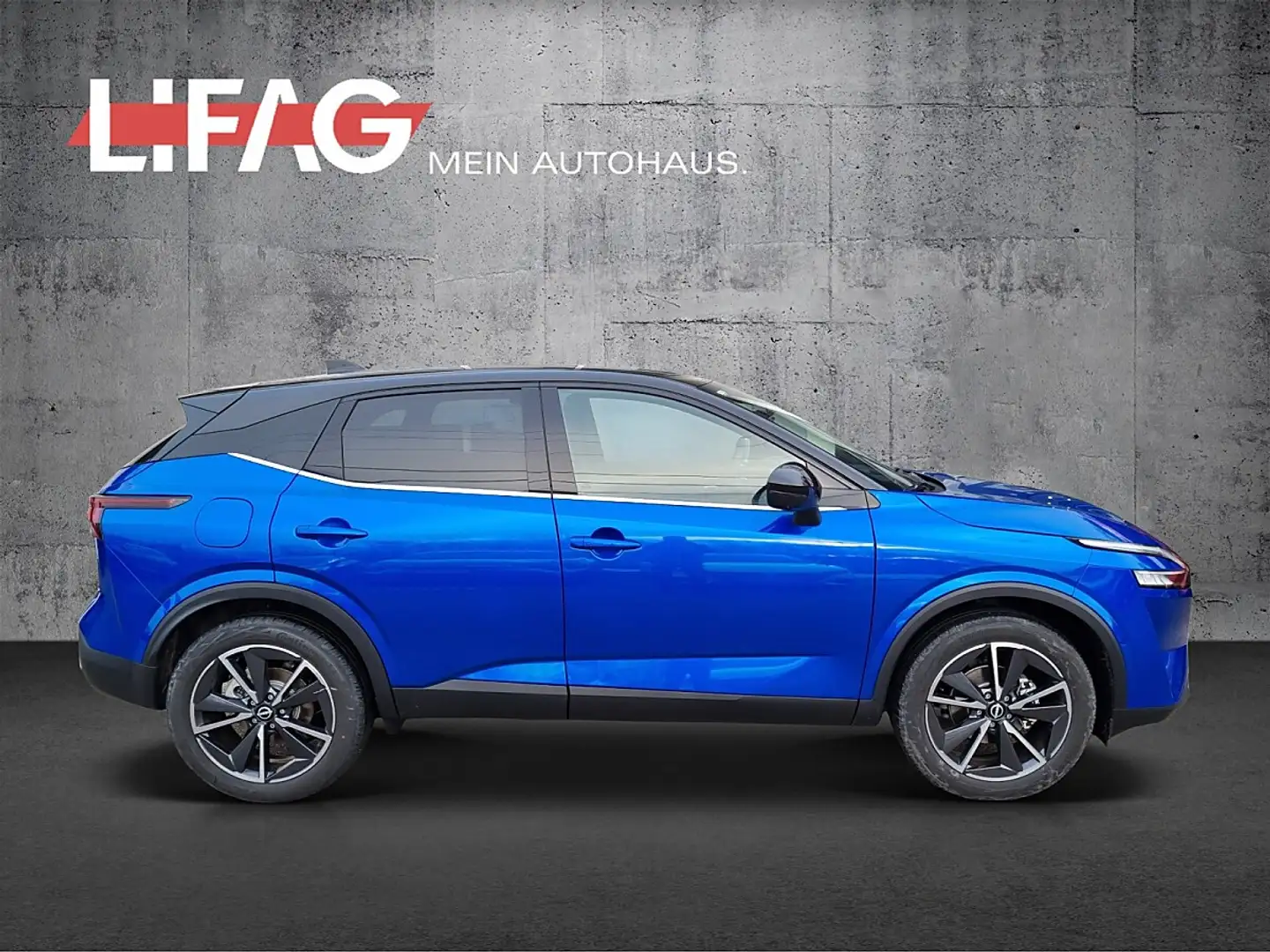 Nissan Qashqai 1,3 MHEV 4x4 Tekna Autom *ab € 25.990,-* Blau - 2