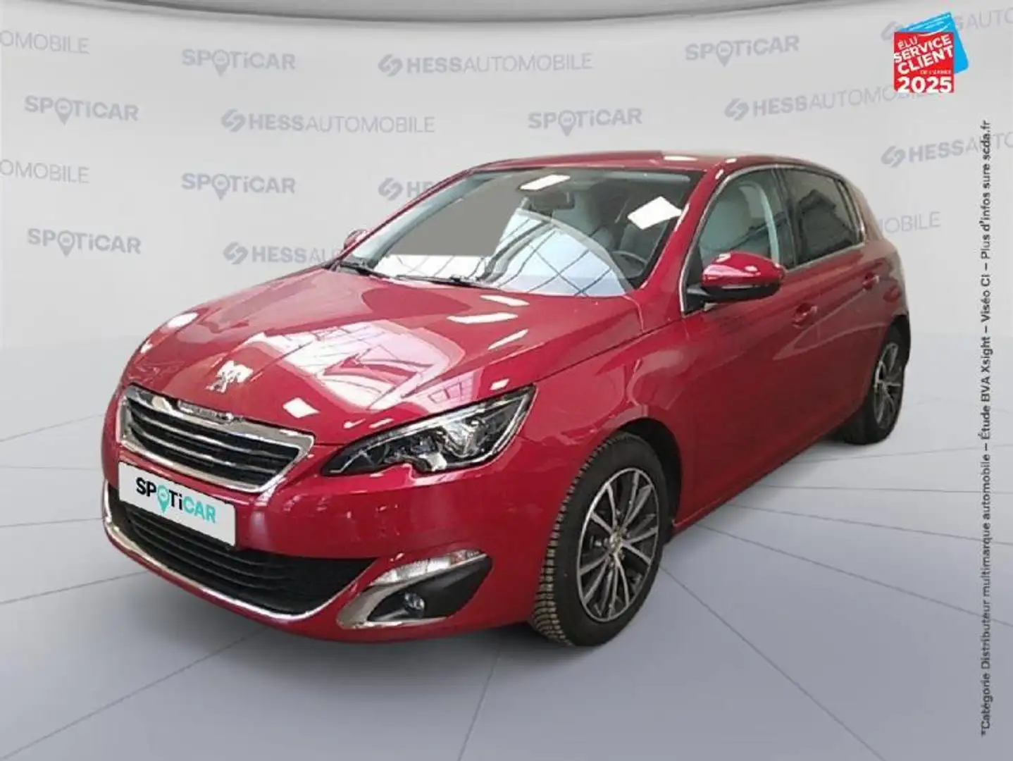 Peugeot 308 1.2 Puretech 130ch Allure S/S EAT6 5p GPS Camera Rouge - 1