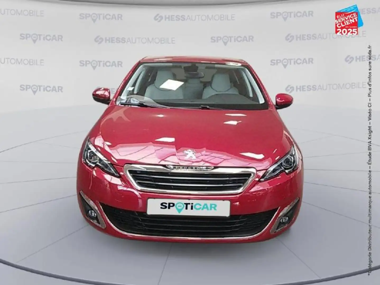 Peugeot 308 1.2 Puretech 130ch Allure S/S EAT6 5p GPS Camera Rouge - 2