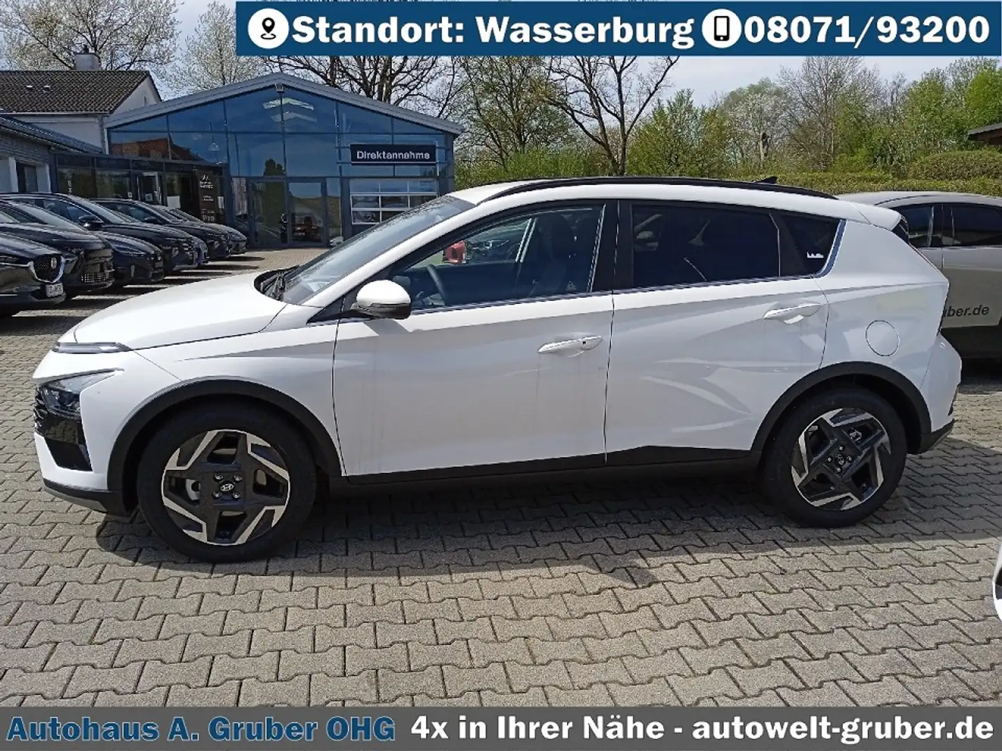 Hyundai BAYON Automatik T-GDI Prime Navigation+LED+17-Zoll  Weiß - 2