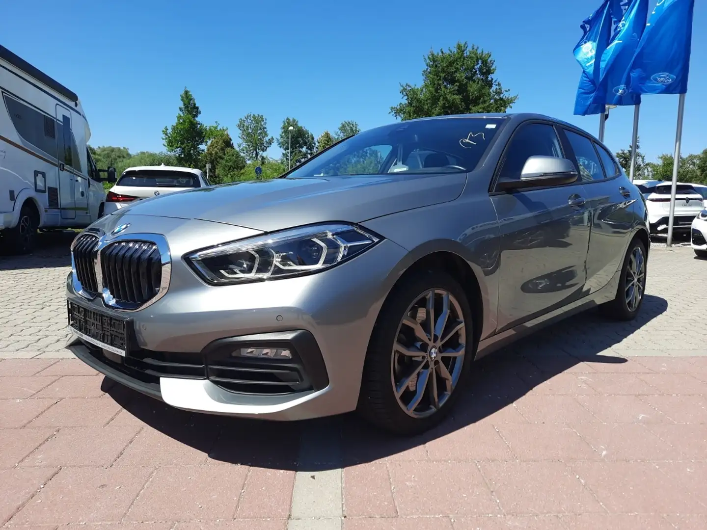 BMW 120 i Advantage LED Navi Lenkradheizung SHZ Gris - 2