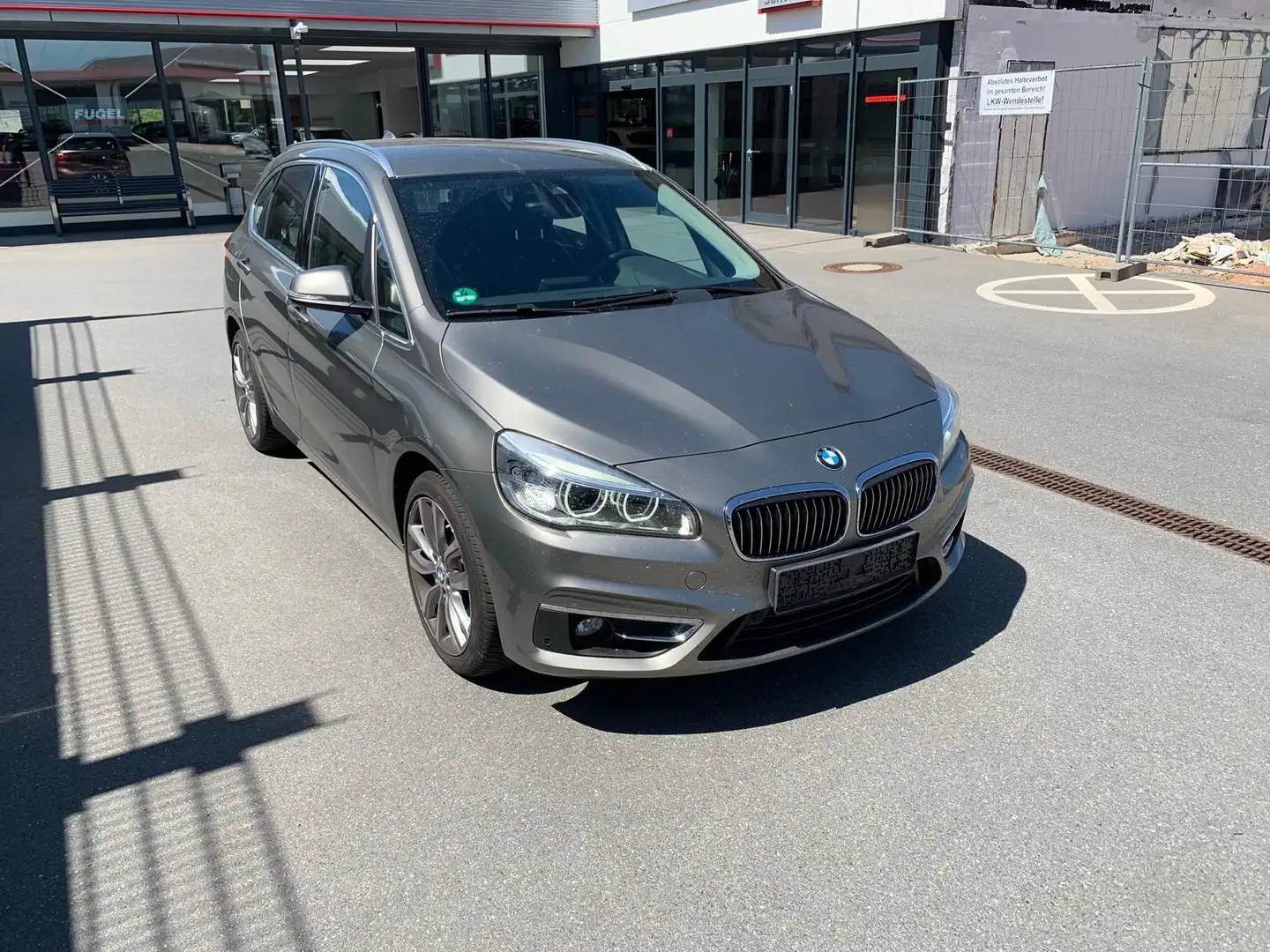 BMW 218 d 2.0 16V Turbodiesel LED|AHK|Navi Plateado - 2
