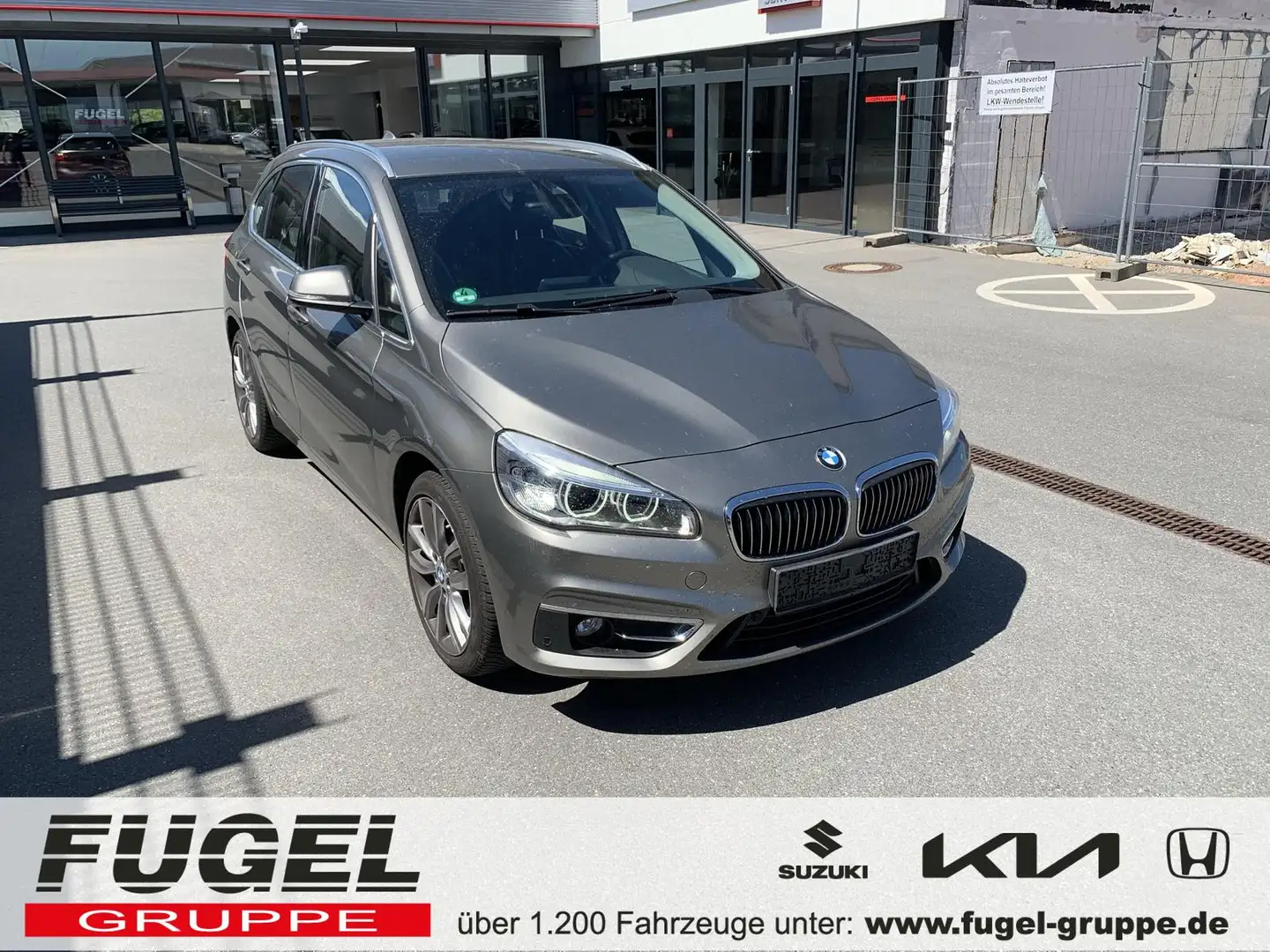 BMW 218 d 2.0 16V Turbodiesel LED|AHK|Navi Plateado - 1
