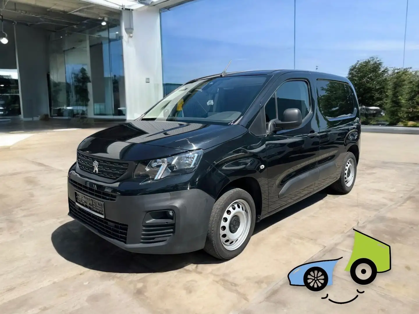Peugeot Partner Premium L1 AHK/PDC/CarPlay/ACC Negro - 1