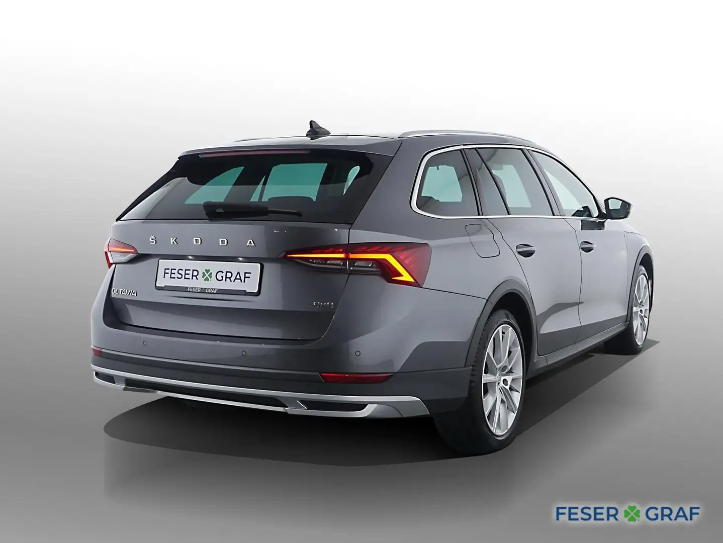 Skoda Octavia Combi 2.0 TDI Scout 4x4 DSG LED / ACC / 4x Sitzhei Gris - 2