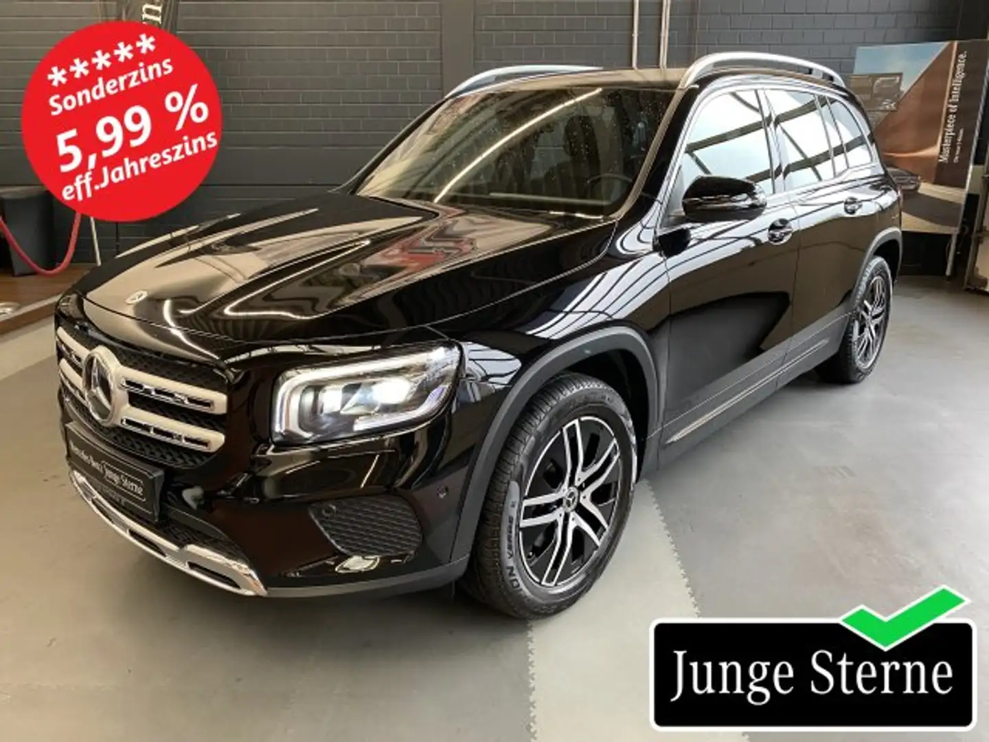 Mercedes-Benz GLB 200 GLB 200 Progressive LED MBUX Sitzh. AHK Ambiente Negru - 1