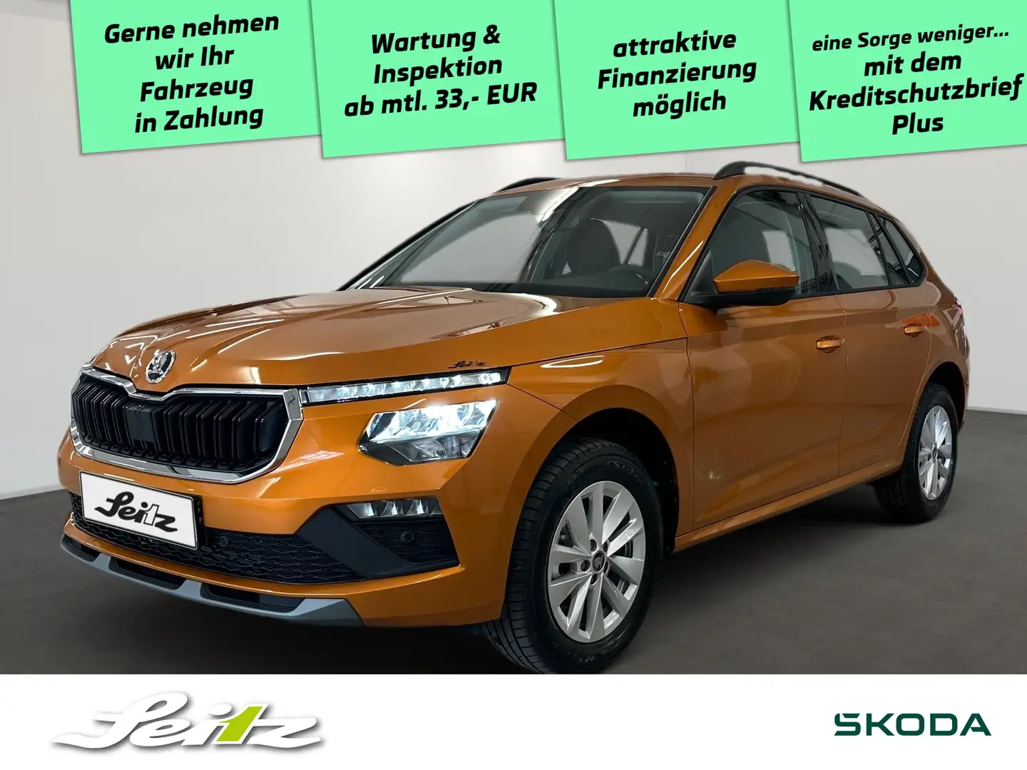 Skoda Kamiq 1.0 TSI Selection *APPCON*KAMERA*WINTERPAKET* Naranja - 1