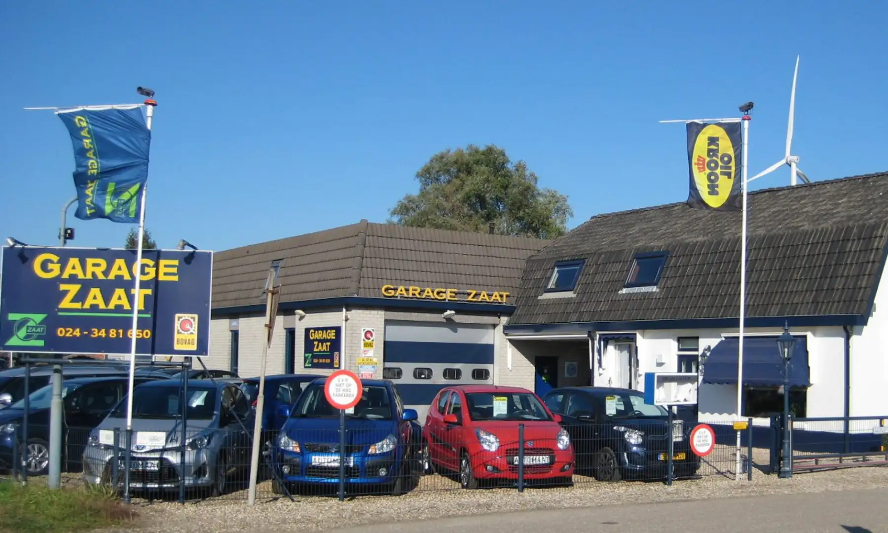 Mazda 2 1.4 Exclusive Airco weinig km Blau - 1