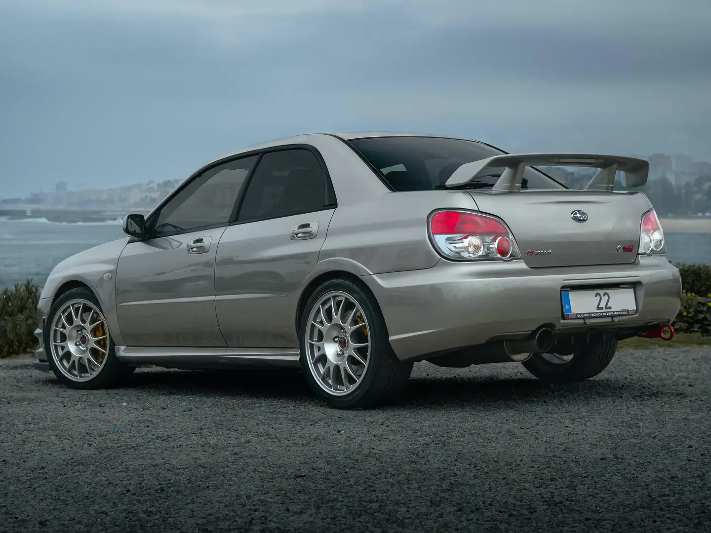 Subaru Impreza S204 Plateado - 2