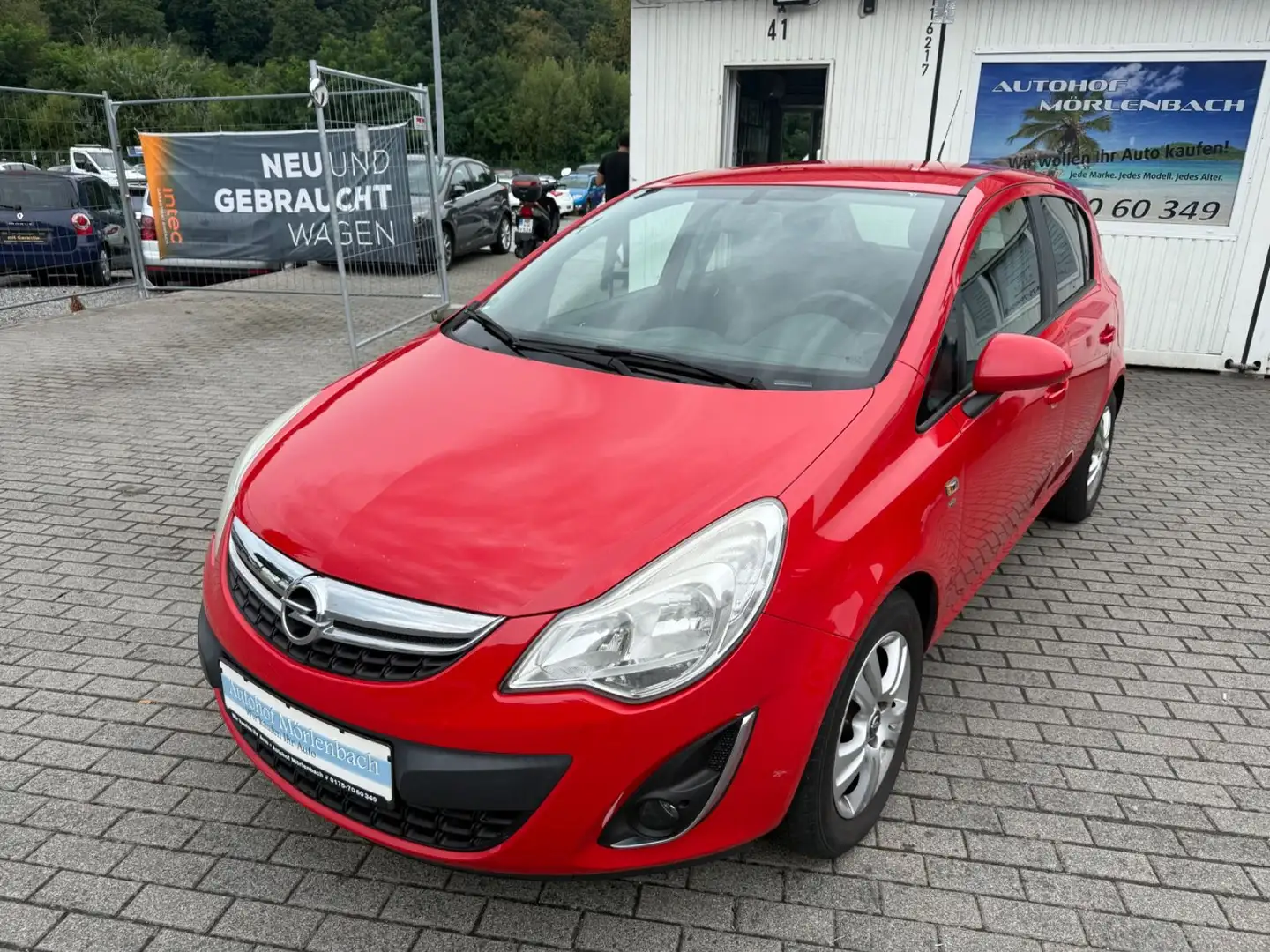 Opel Corsa D Satellite Rot - 1