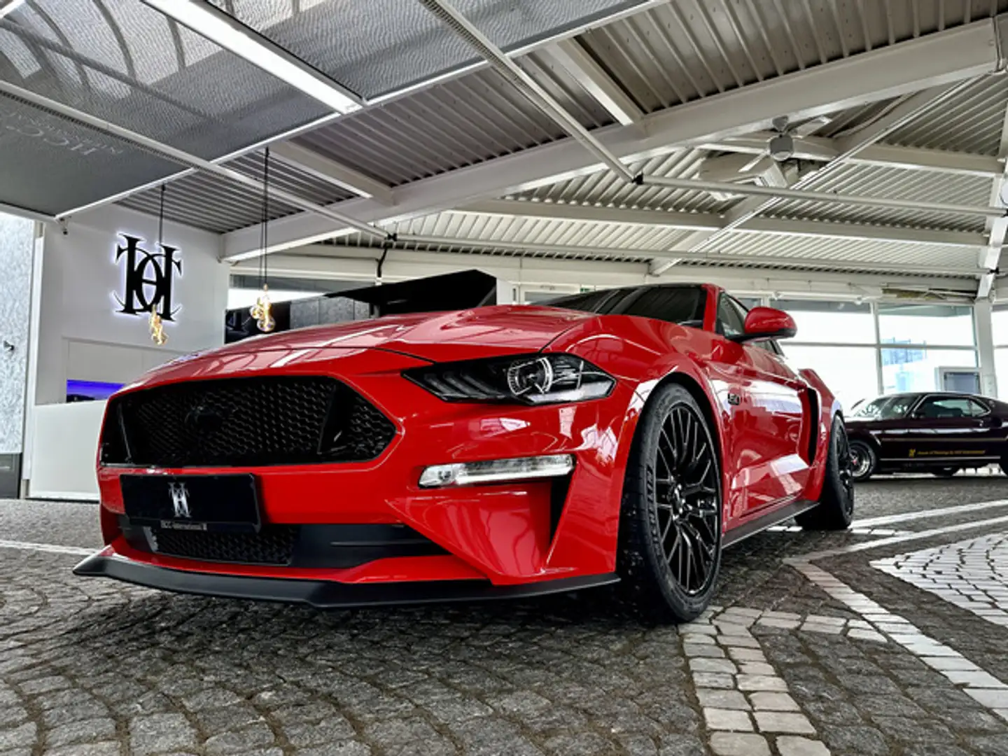 Ford Mustang GT Aut. SUPERCHARGERS 714PS + UNFALLFREI Rouge - 2