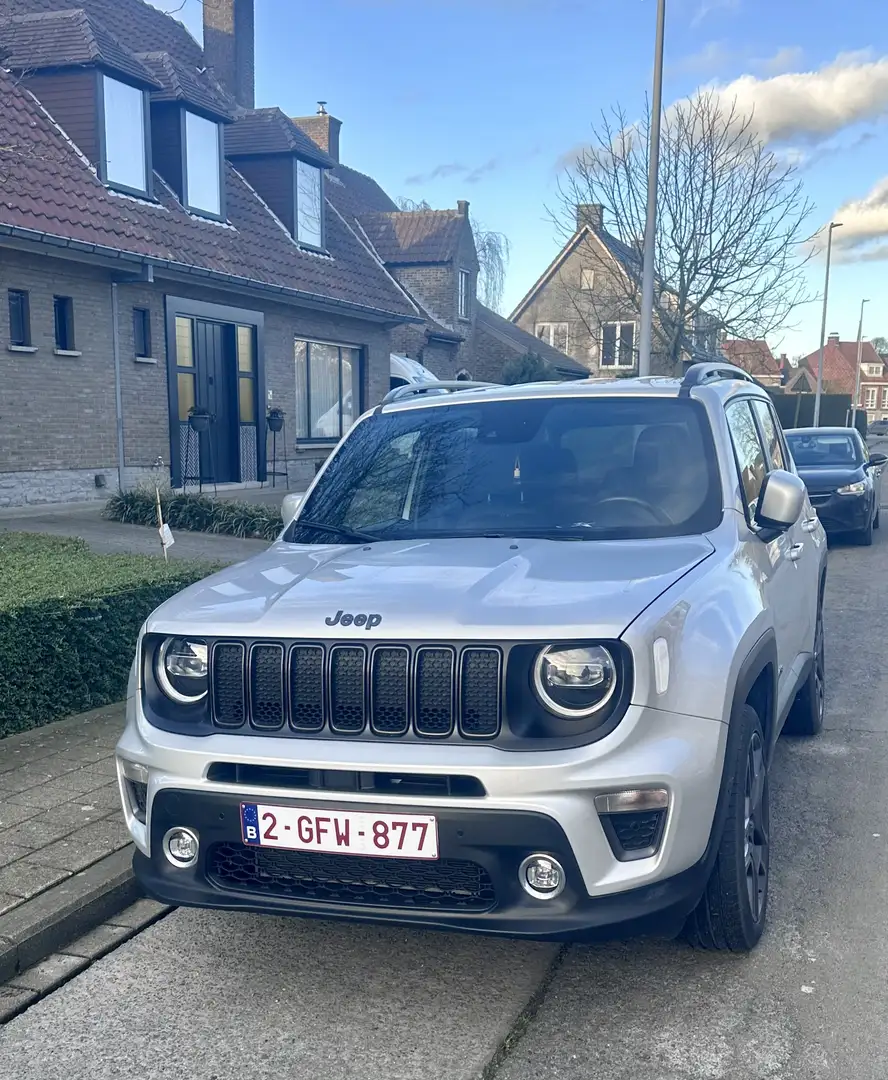 Jeep Renegade 1.3 T4 4xe S PLUG-IN Hybrid Automatik First Editi Zilver - 1