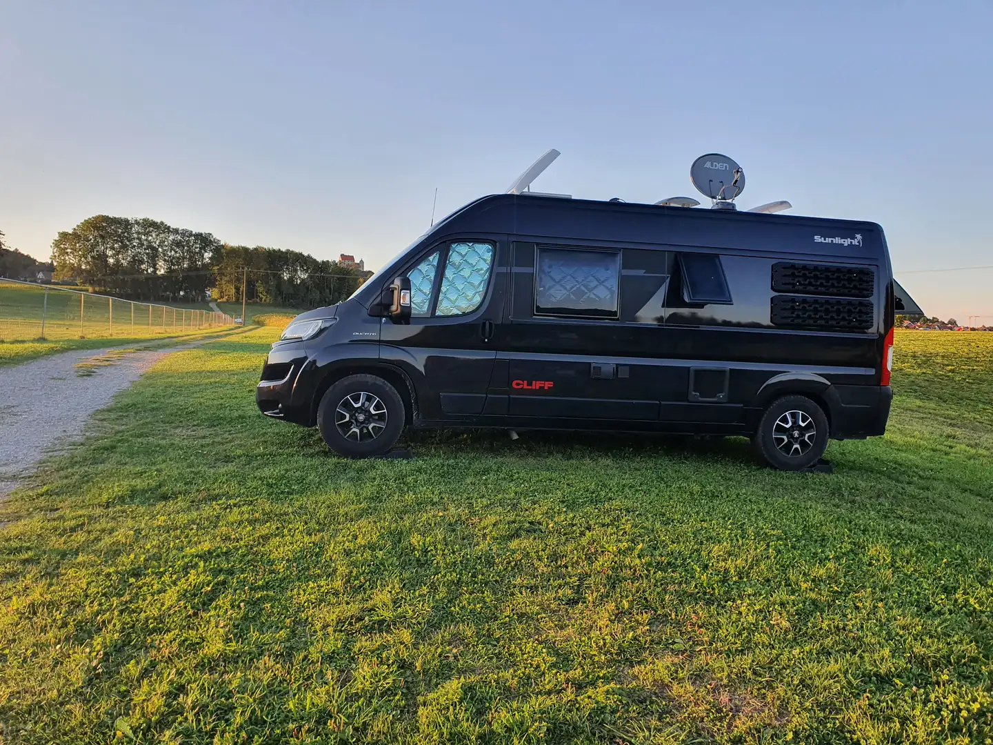 Caravans-Wohnm Fiat Sunlight 601 XY Negro - 2