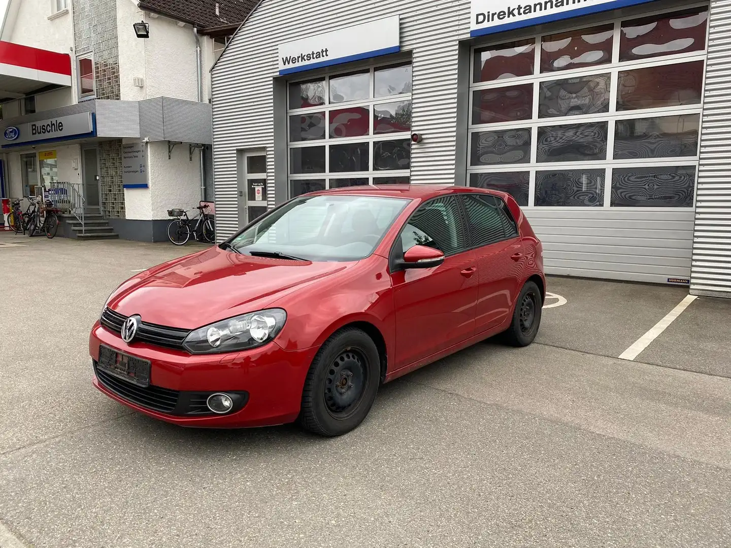 Volkswagen Golf 6 1.4 TSI DSG AUTOMATIK TRENDLINE FEST PREIS Rot - 2