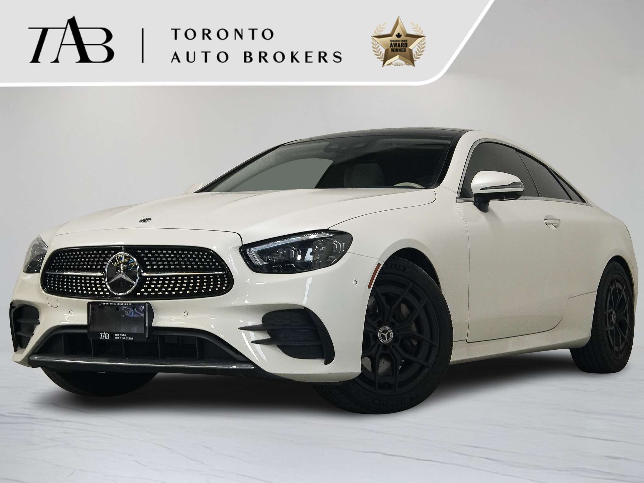 White 2021 Mercedes-Benz E-Class Coupe All-Wheel Drive Automatic