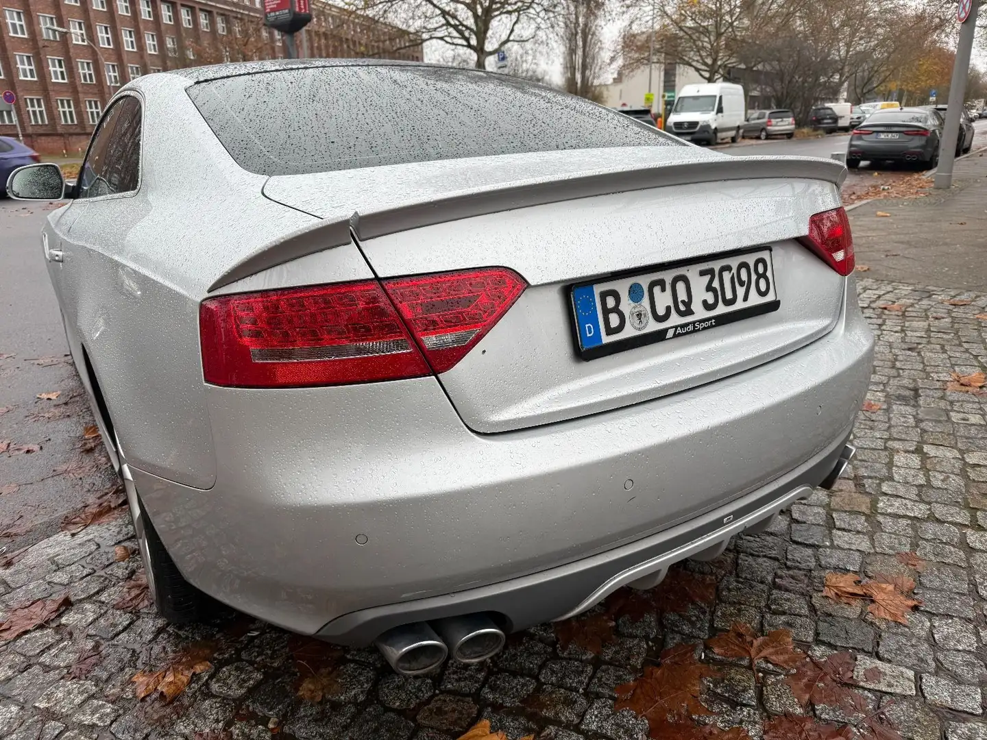 Audi A5 Coupe 3.0 TDI quattro ABT  S line Silber - 2