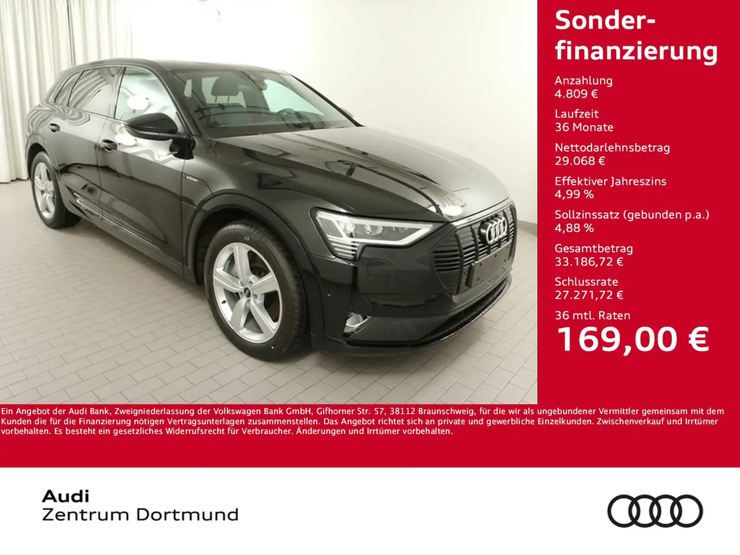 Audi e-tron 50 quattro advanced BLACKPAK CAM LM20 NAVI+ Schwarz - 1