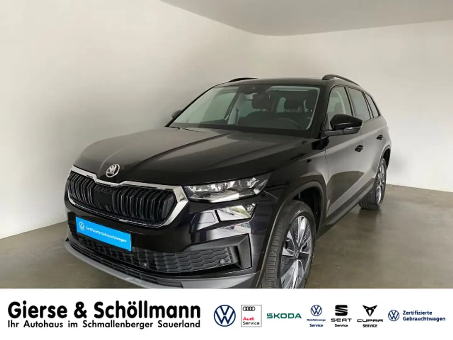 Skoda Kodiaq Tour 2.0 TDI DSG 4x4 PANO+AHK+STANDHZ Noir - 1