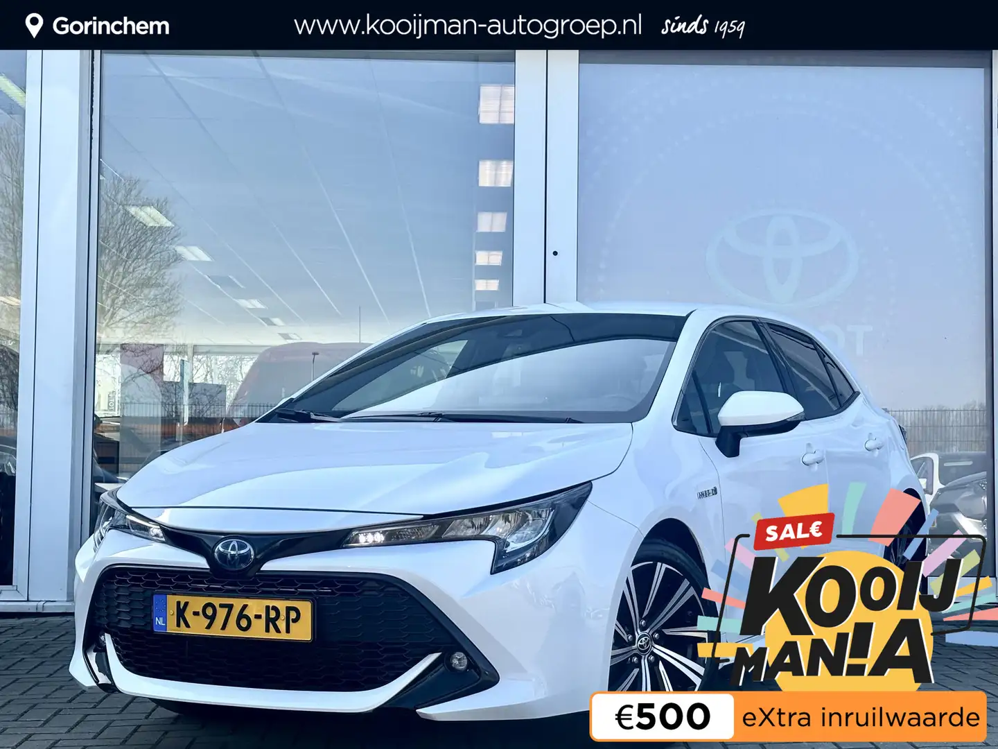Toyota Corolla 1.8 Hybrid Dynamic Apple Carplay/Android auto | Pa Bianco - 1