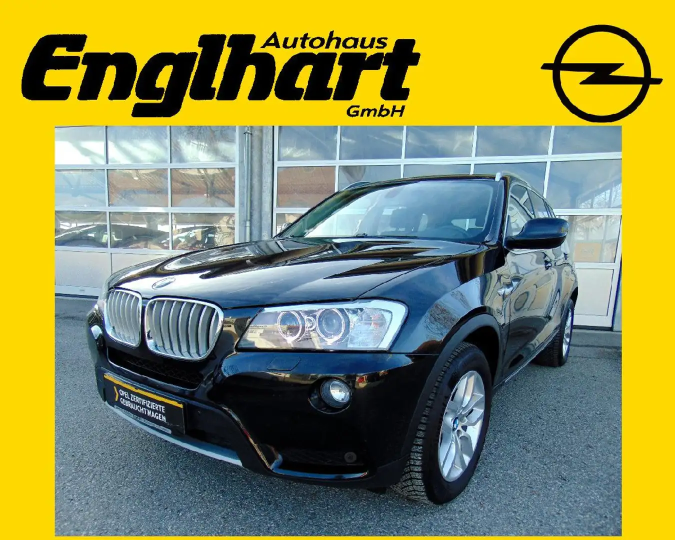 BMW X3 X3 xDrive 20 d Autom. Noir - 1