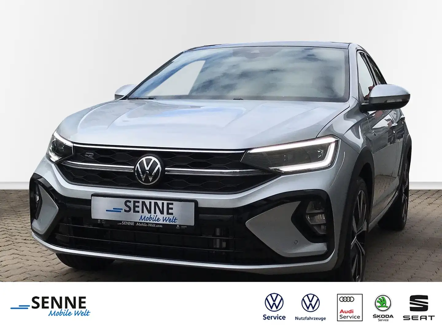 Volkswagen Taigo Taigo 1.5 TSI DSG R-Line,Matrix,Pano,Garantie  SHD Grijs - 1