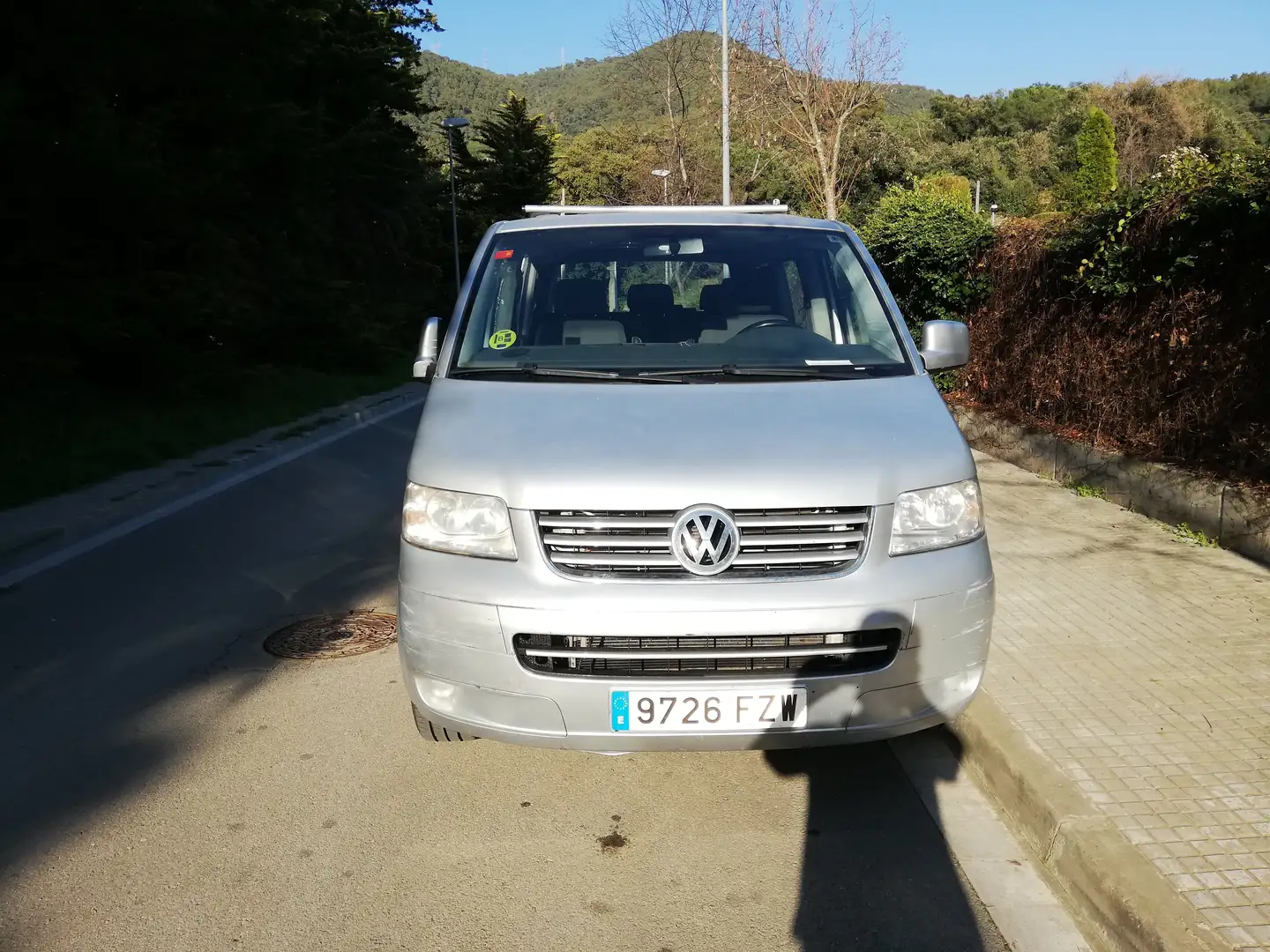 Volkswagen T5 Caravelle 2.5TDI Comfortline Argent - 1