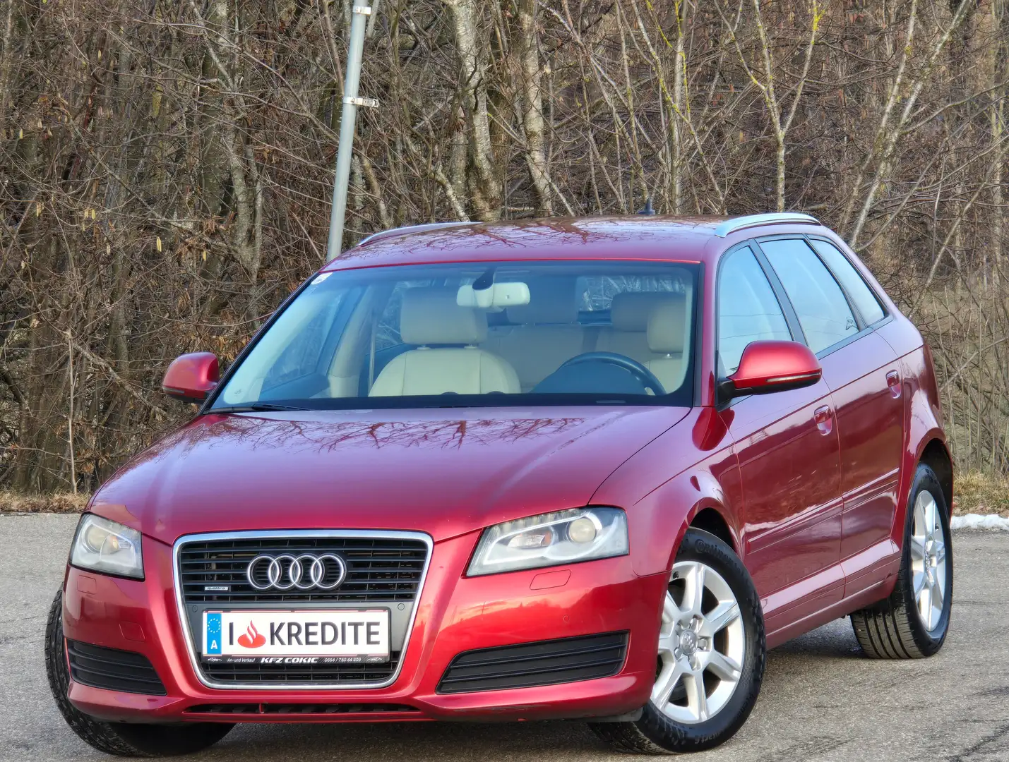 Audi A3 2.0 TFSI Ambiente Quattro Top* Kredit* Automatik* Rot - 1