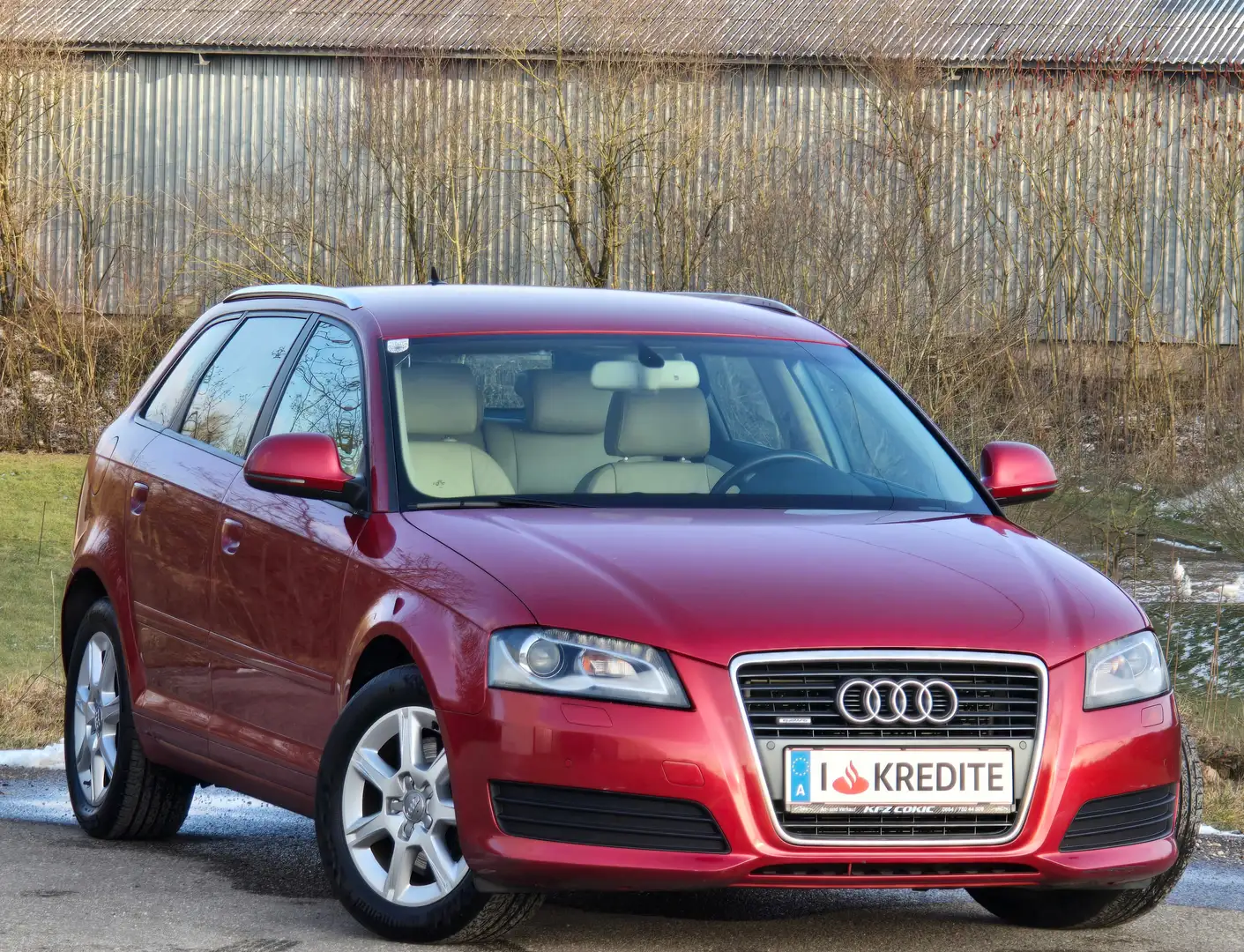 Audi A3 2.0 TFSI Ambiente Quattro Top* Kredit* Automatik* Rot - 2