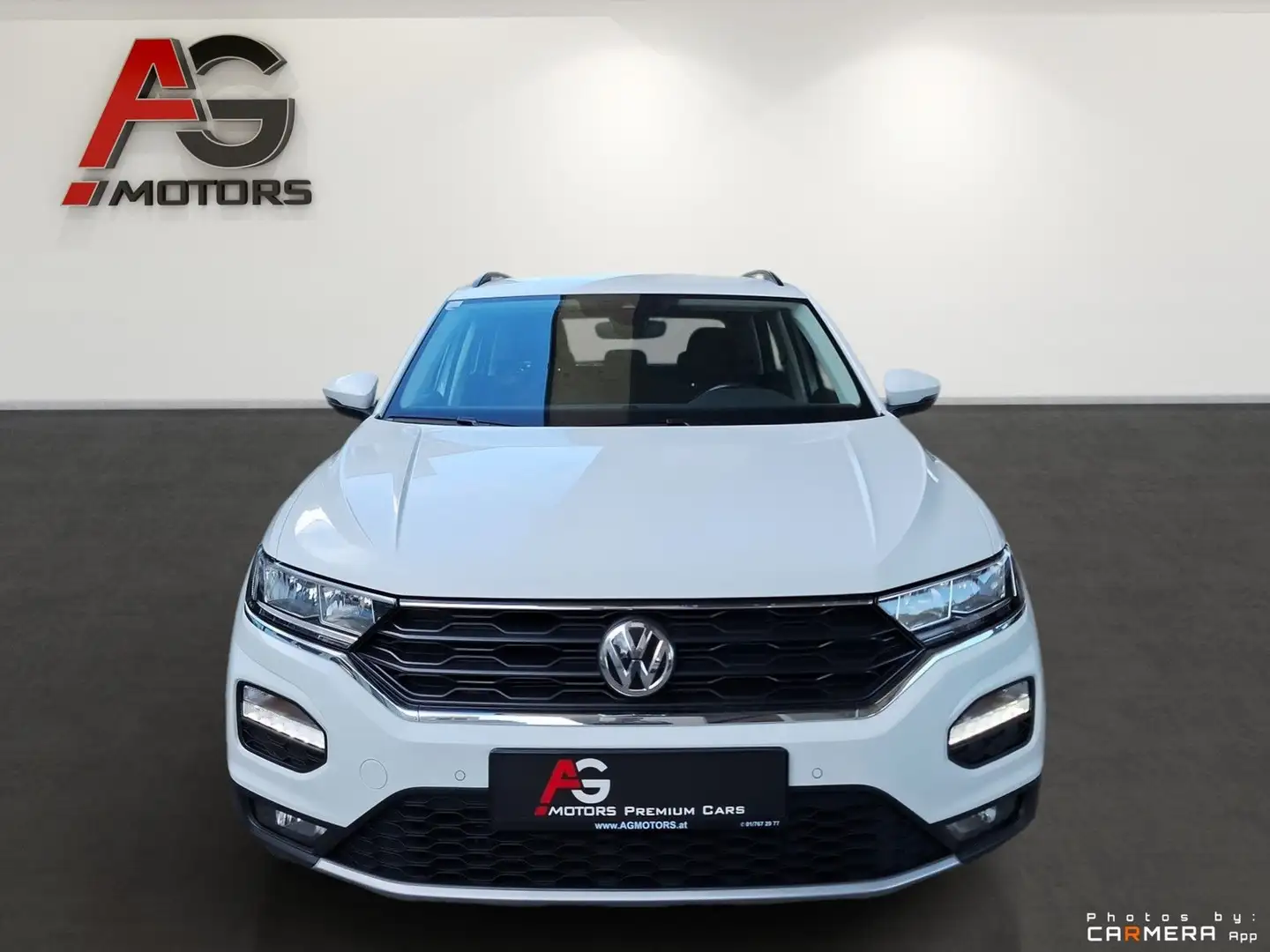 Volkswagen T-Roc 1,6 TDI SCR Design ACC/PDC/Abstandstempo/1.Besitz Weiß - 2