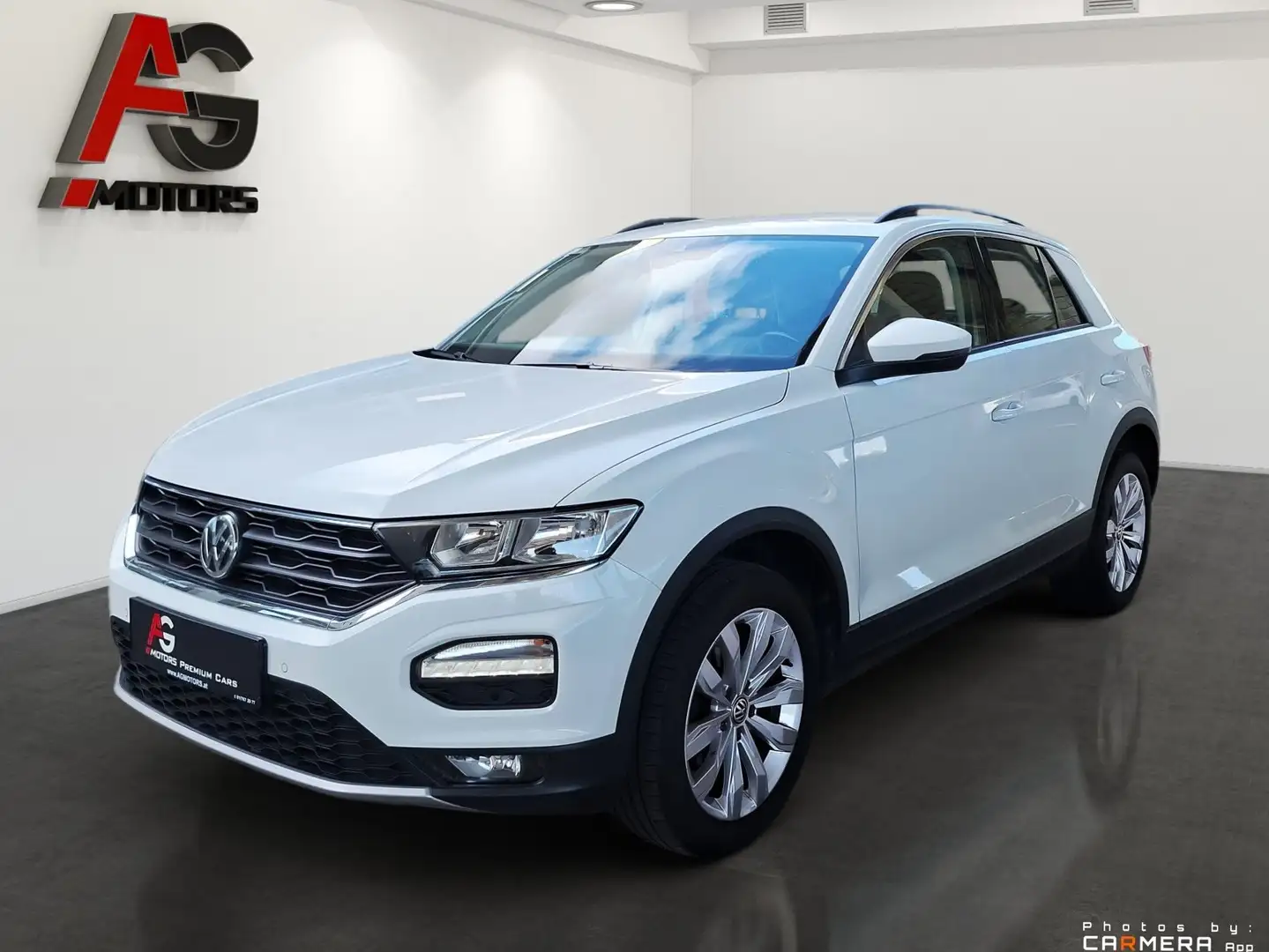 Volkswagen T-Roc 1,6 TDI SCR Design ACC/PDC/Abstandstempo/1.Besitz Weiß - 1