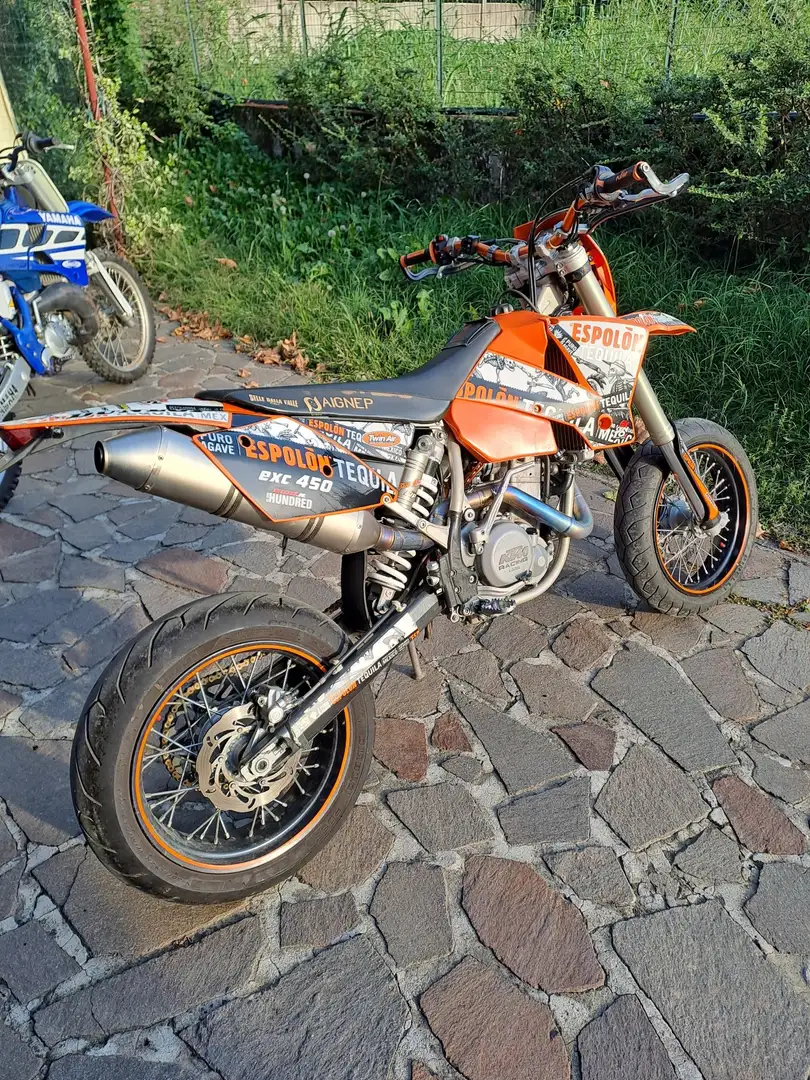 KTM 450 EXC Motard Orange - 1
