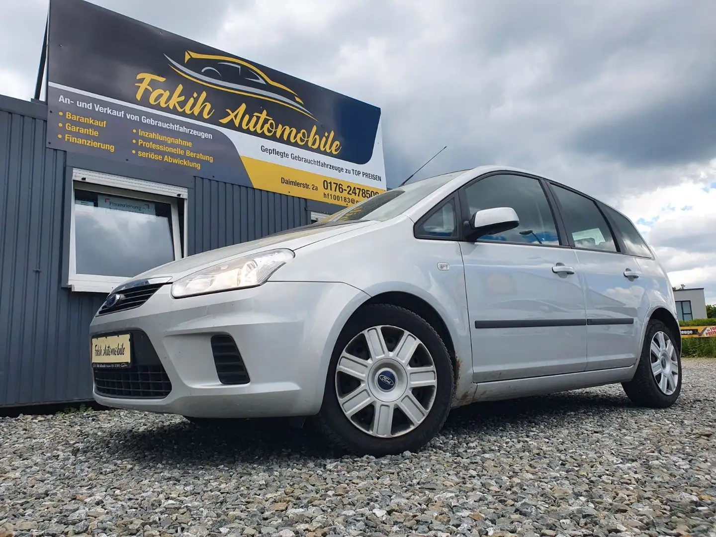 Ford C-Max C-MAX Style AHK 8fach bereift Klima Ezüst - 1